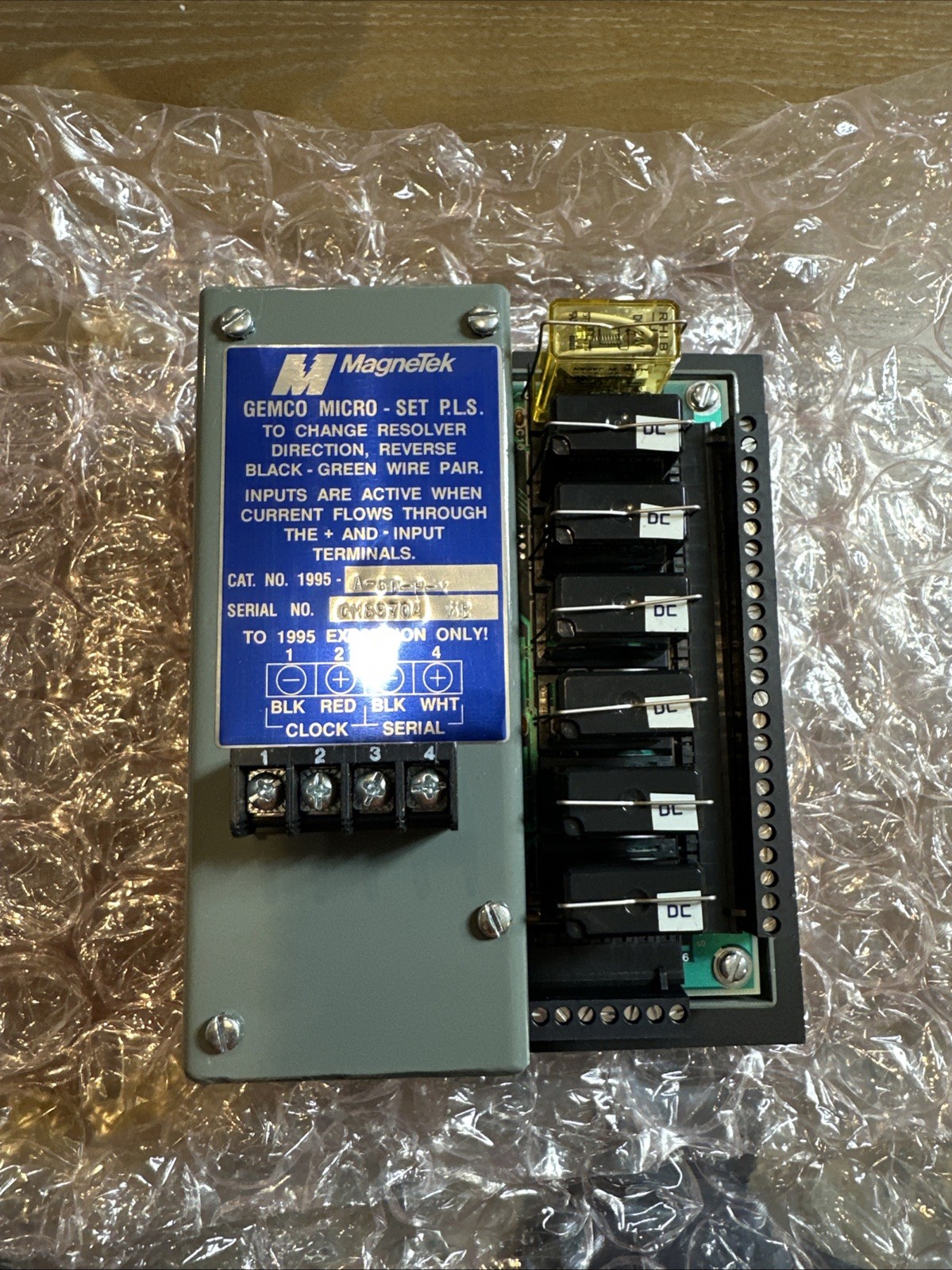 Magnetek Gemco Micro Set P.L.S. 1995