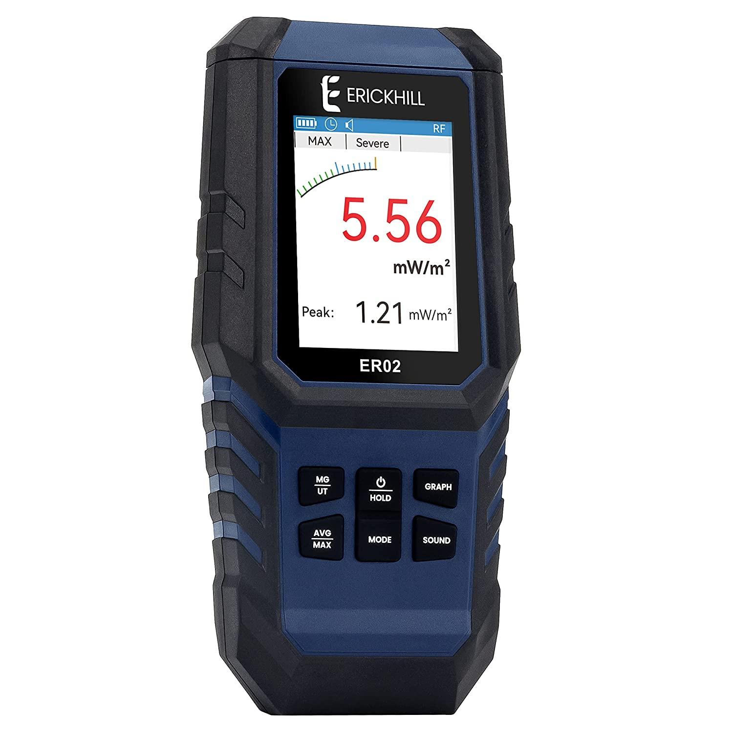 EMF Meter,3-In-1Rechargeable Digital Electromagnetic Field Radiation Detector fo