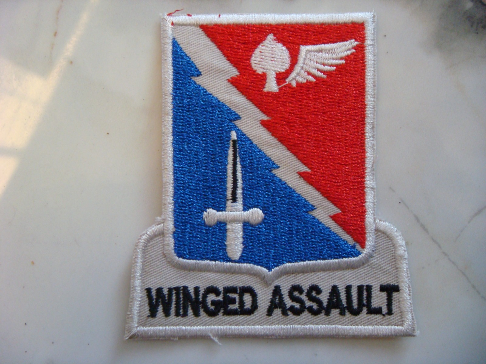 US 229th AVIATION BATTALION WINGED ASSAULT, VIETNAM WAR PATCH