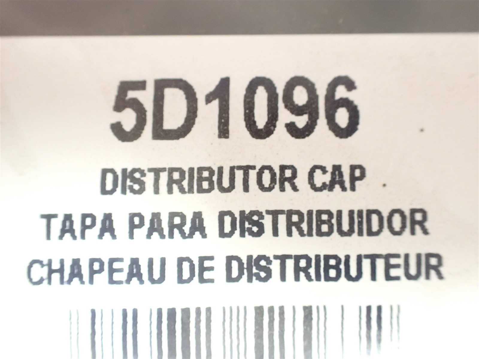 NEW WVE 5D1096 Distributor Cap (SS47)