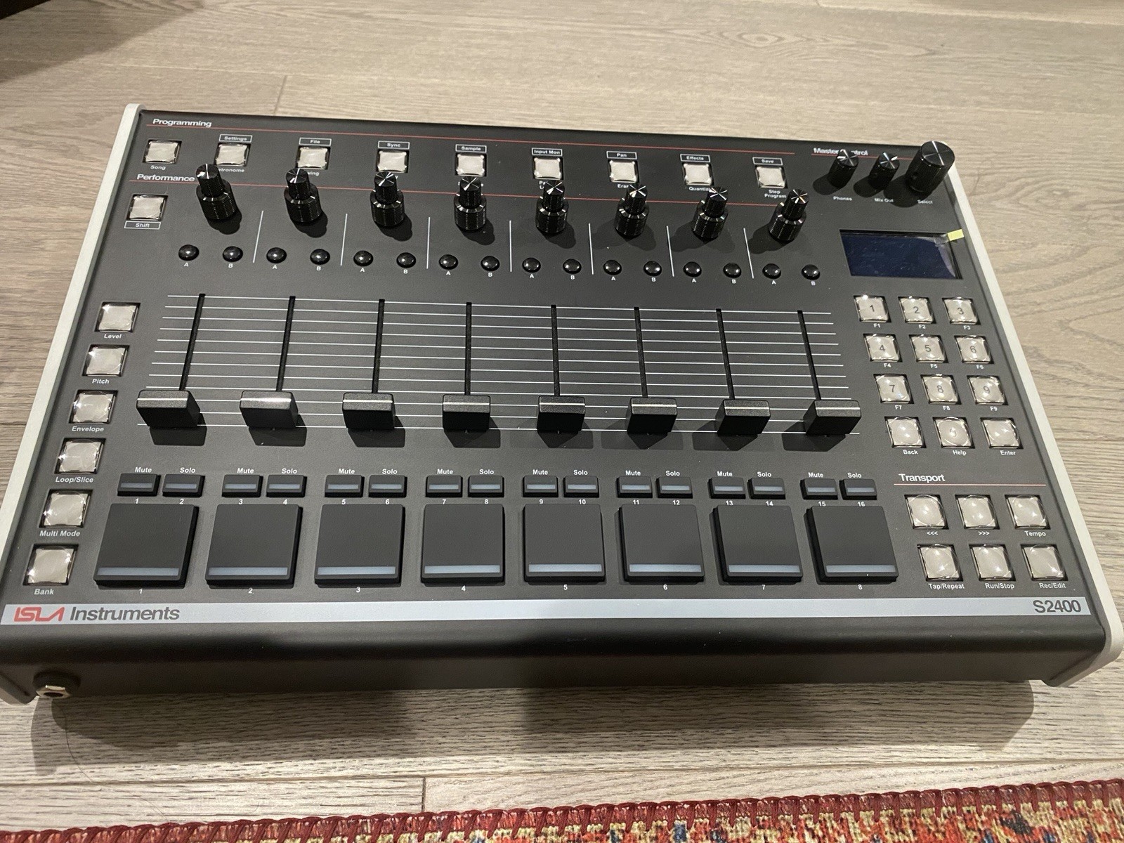 Isla Instruments S2400 Desktop Performance Sampler and Drum Machine
