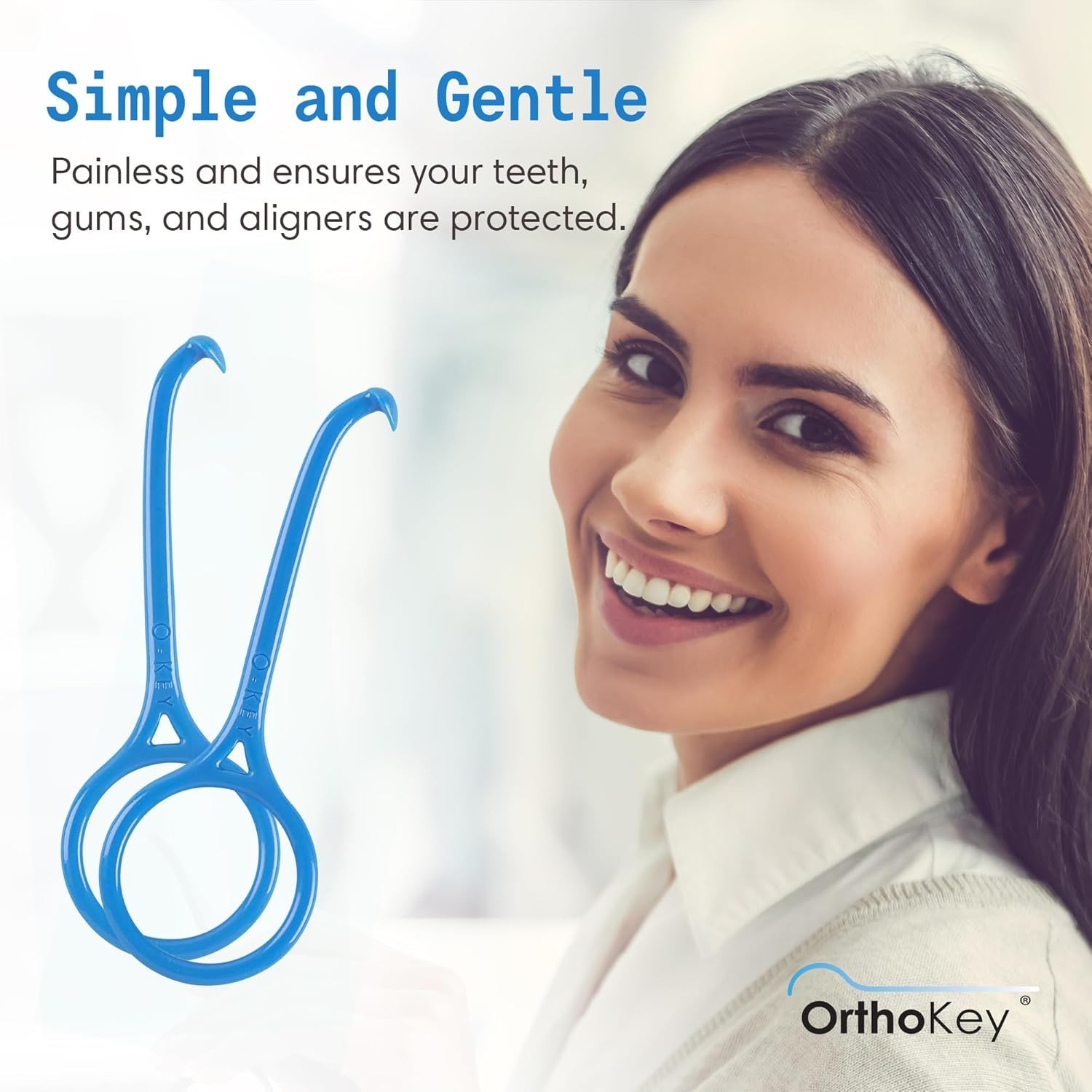 OrthoKey Clear Aligner Removal Tool 8 Pack