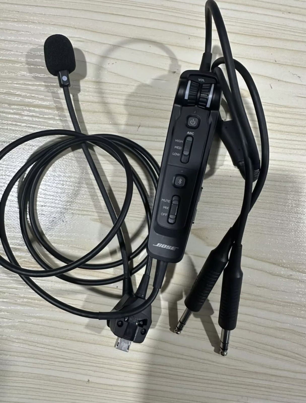 Bose A30 GA Headset with Bluetooth Control Module Mic Dual Plugs