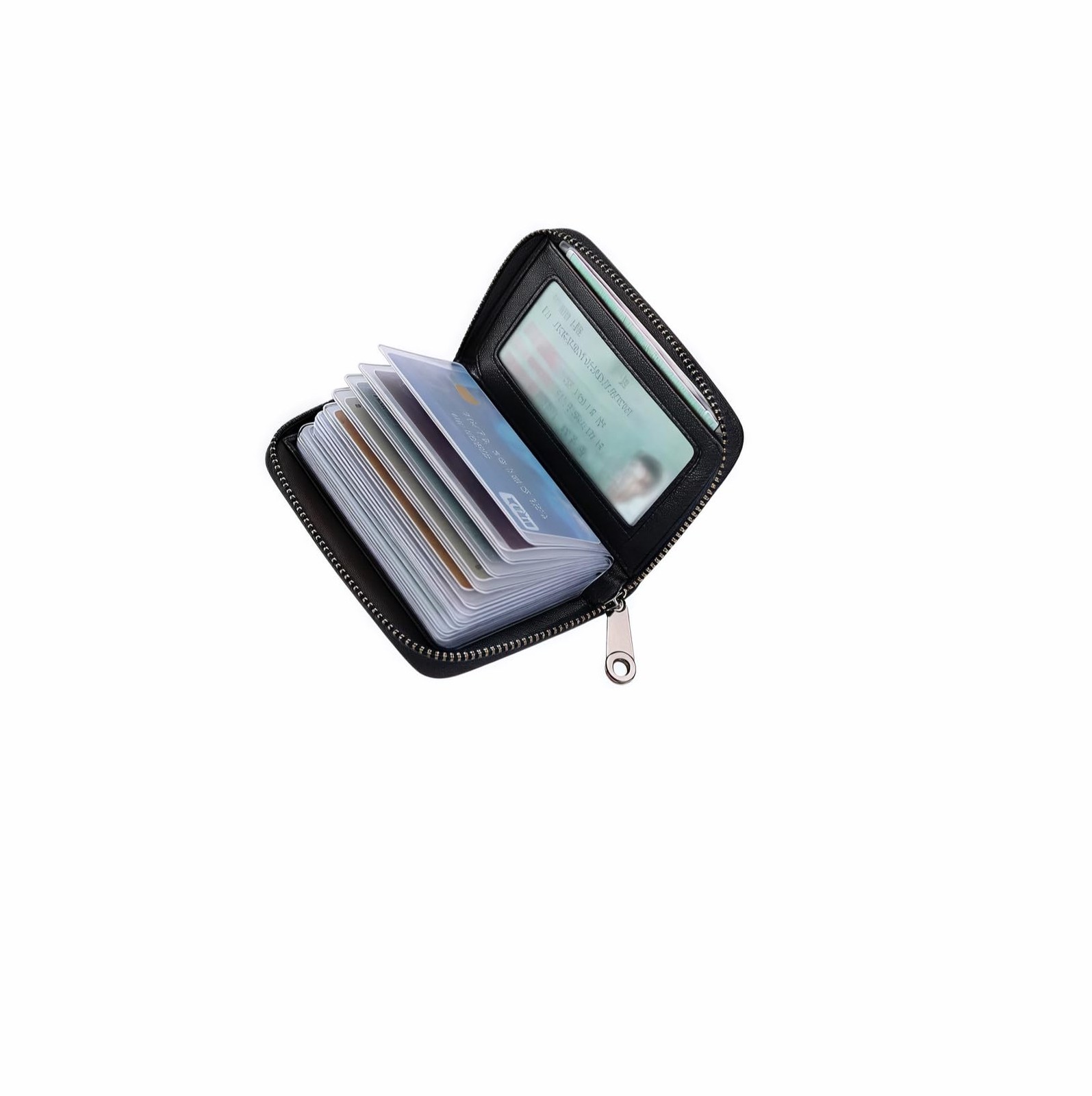 Genuine Leather Credit Card Holder, Wallet Case, Bank Card Case