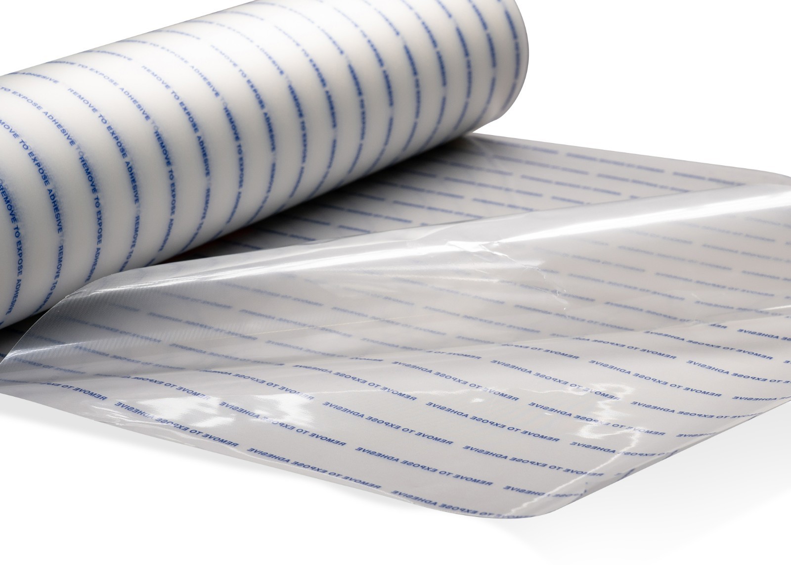 1.0mil Clear PET Laminate Two-Sided Self-Adhesive Mounting Tape Perm/Remov Roll