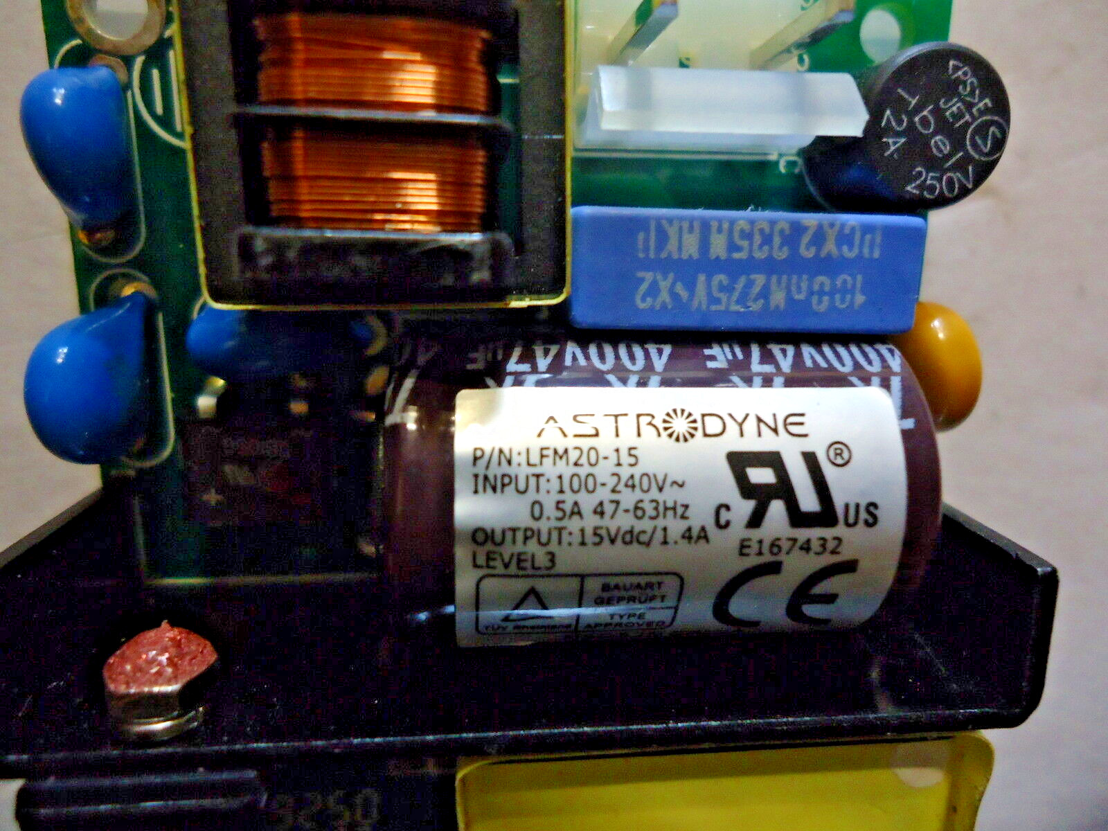 BRAND NEW! LFM20-15, Astrodyne, Ultraminiature Open Frame Power Supply