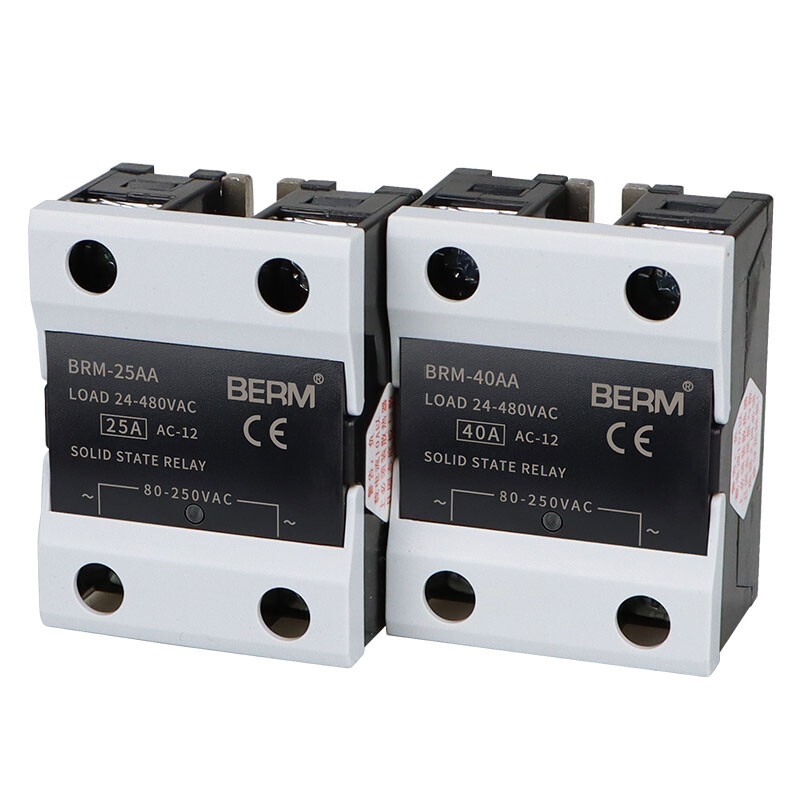 10-100 Amp Single Phase BRM Solid State Relays Module AC 80V-250V to AC 24-480V
