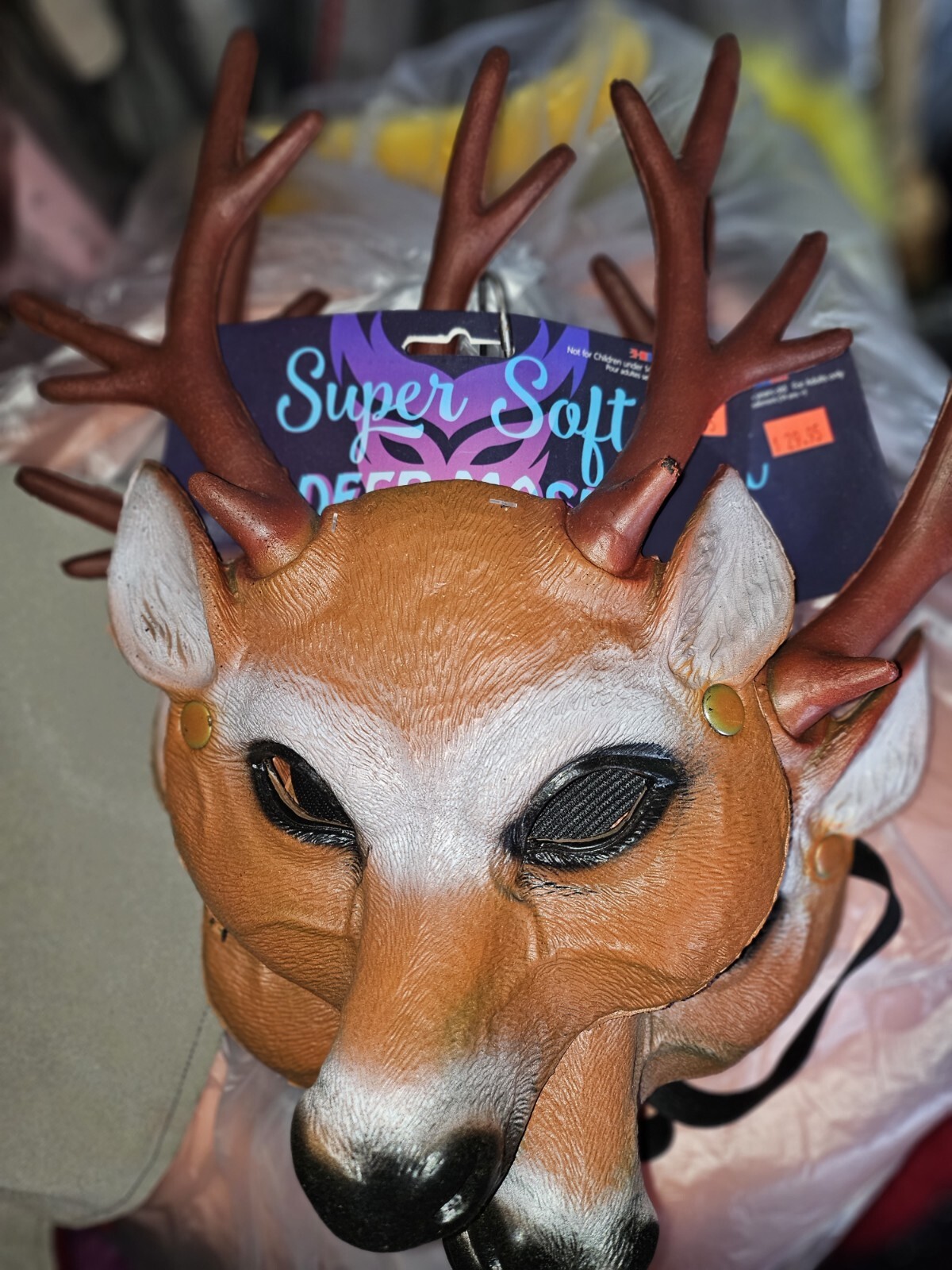 REINDEER RUBBER MASK