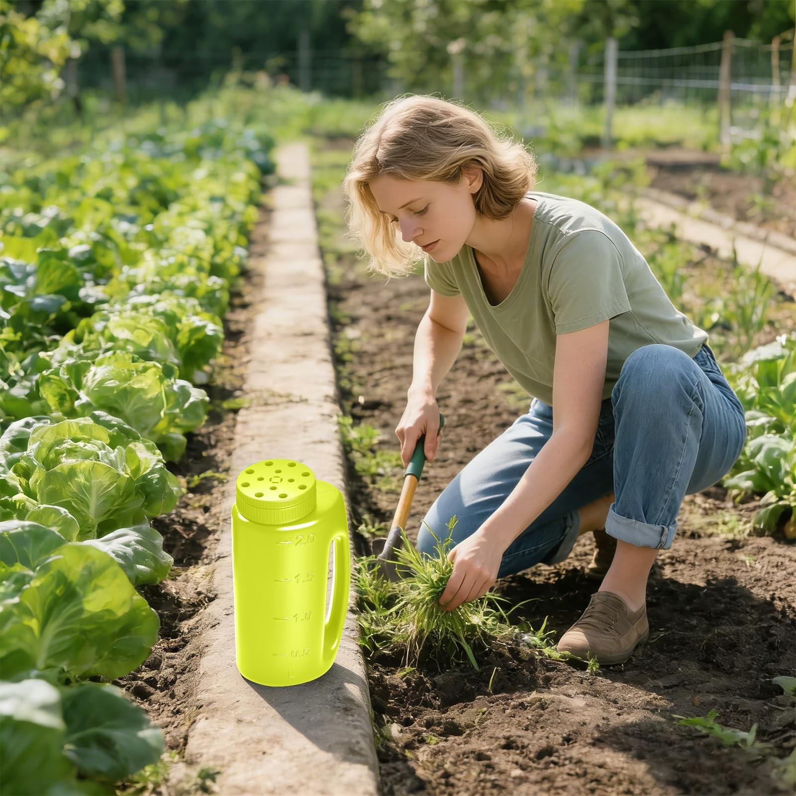 Adjustable Handheld Shaker – Hand Spreader - Capacity Multi-Purpose Spreader ...