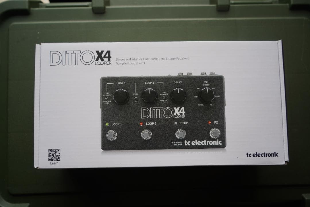 tc electronic DITTO X4 LOOPER with Power Adapter