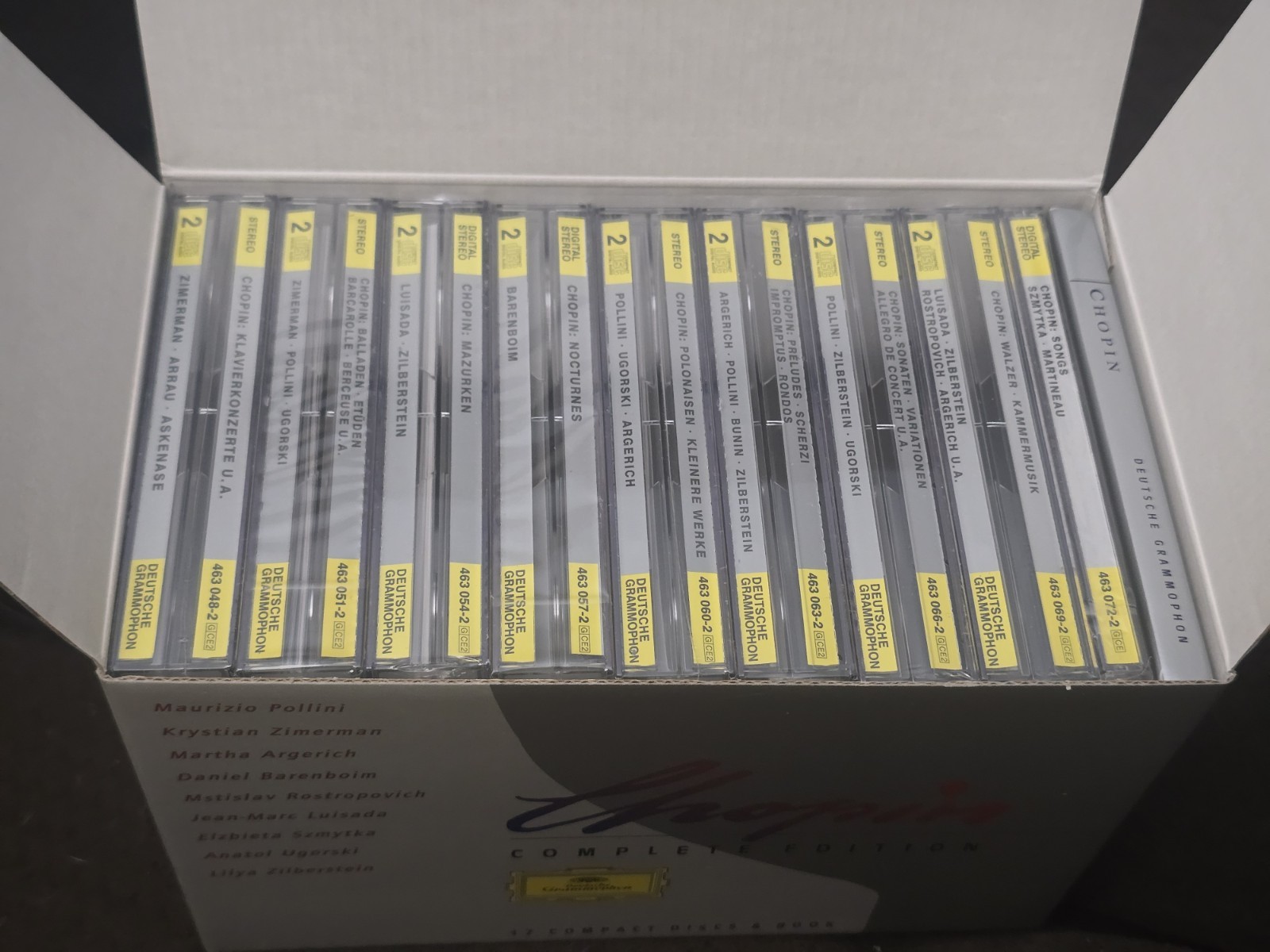Chopin Complete Edition [Deutsche Grammophon 17 CD Box Set]