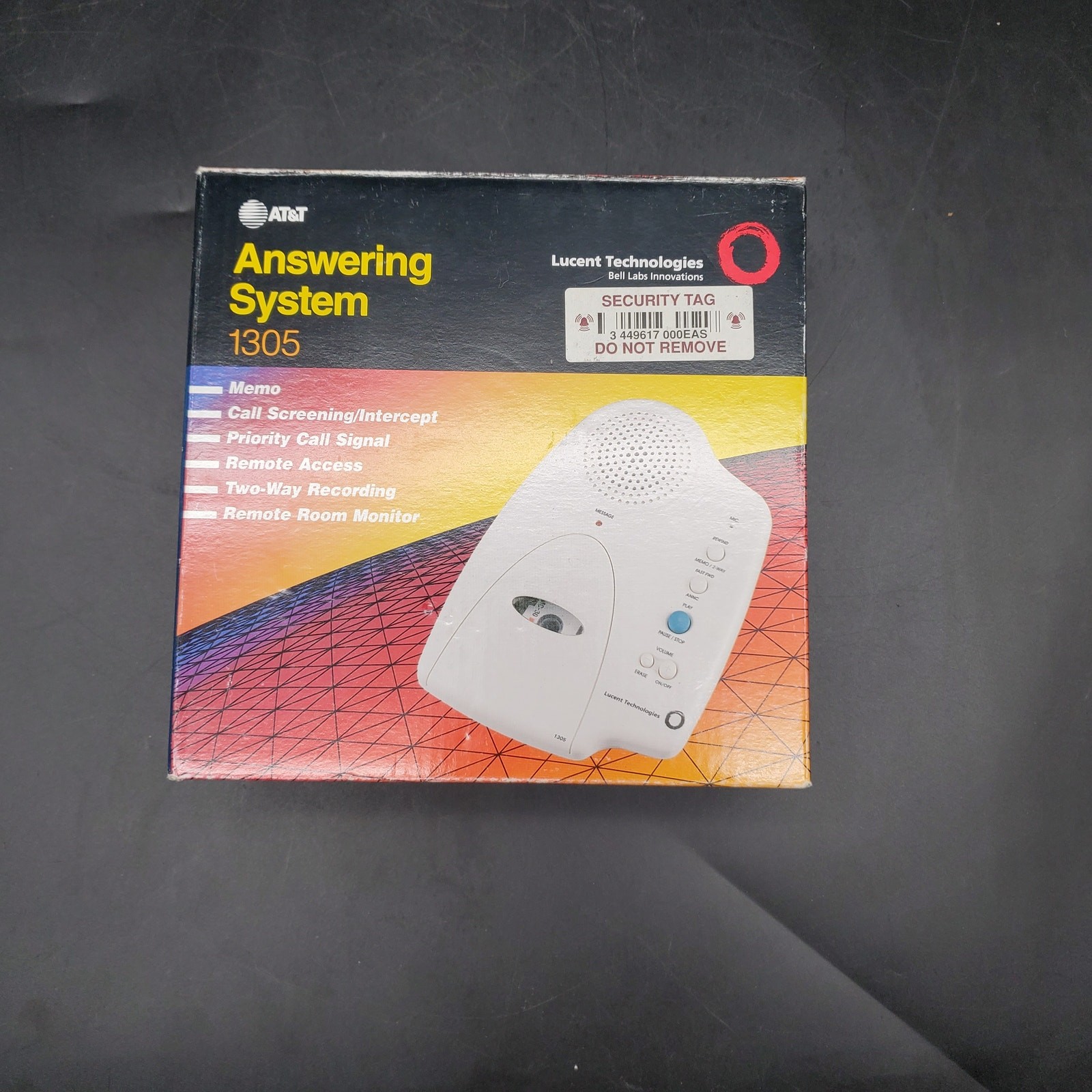 NOS AT&T 1305 Answering Machine Lucent Bell Labs New Old Stock In Box