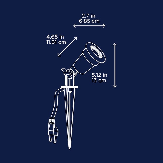 Harbor Breeze Green Low voltage Plug-in Halogen