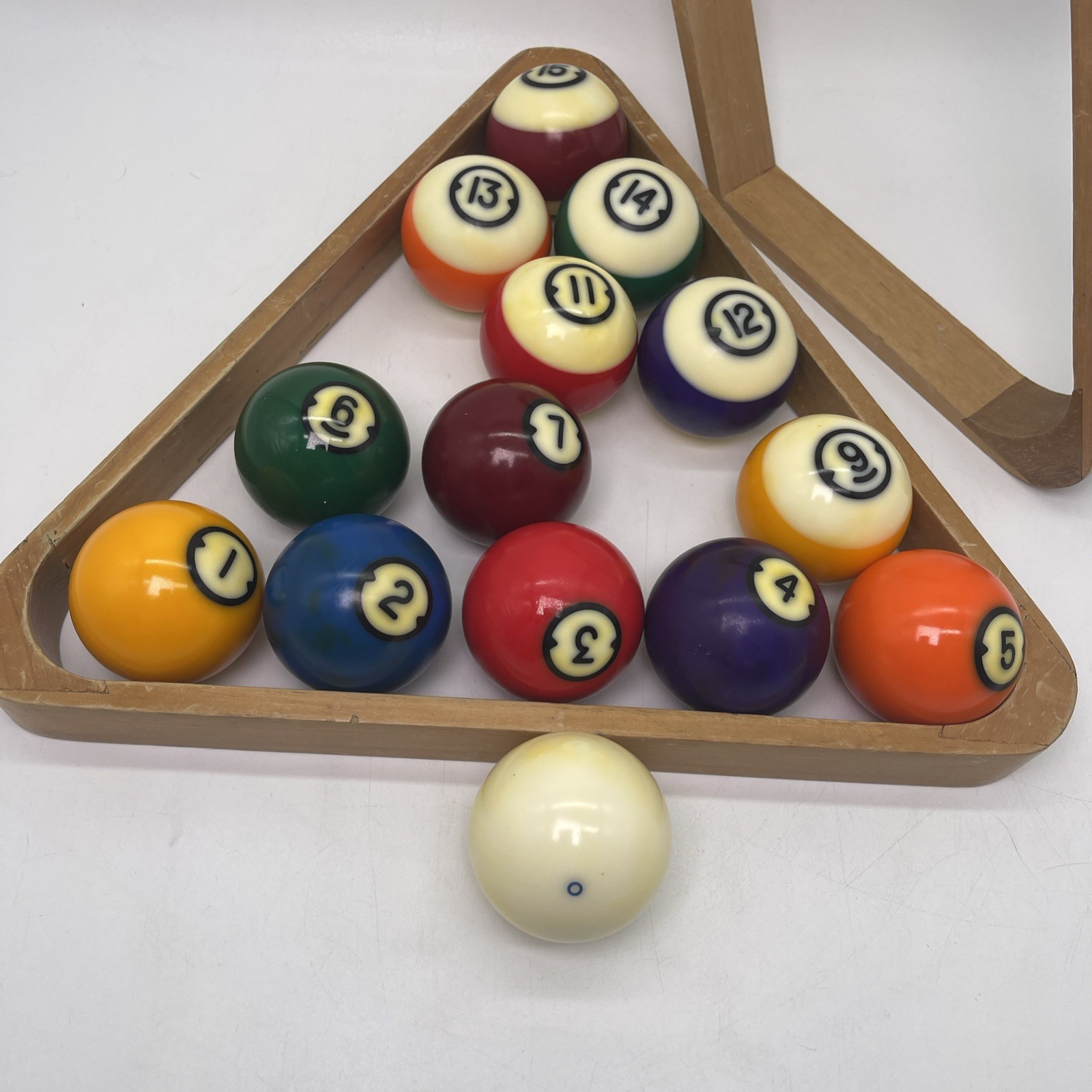 Vintage Brunswick Centennial Billiard Balls 14 Balls no 8 or 10 ball