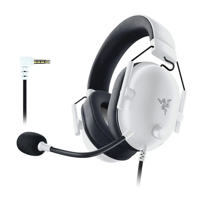 Razer BlackShark V2 Multi-Plataform Wired Esports  Headset White