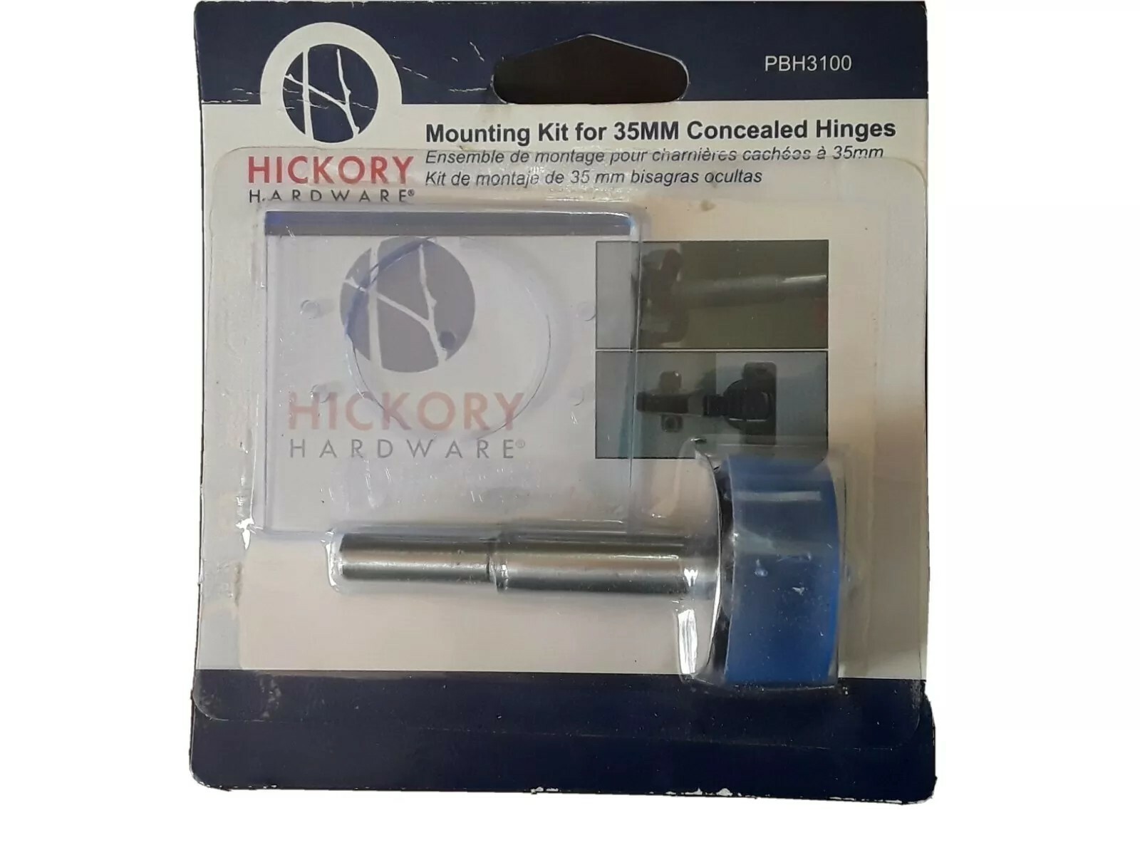 Hickory Hardware PBH3103 drawer alignment guide & PBH3100 35mm hinge mount kits!