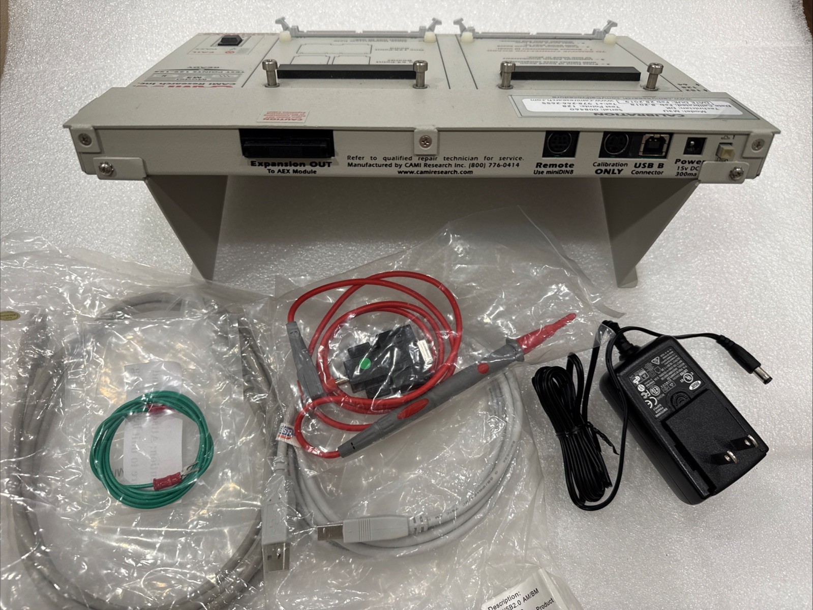 CAMI Research CableEye M3U PC CABLE TEST SYSTEM W/ Cables, Boards, accessories.