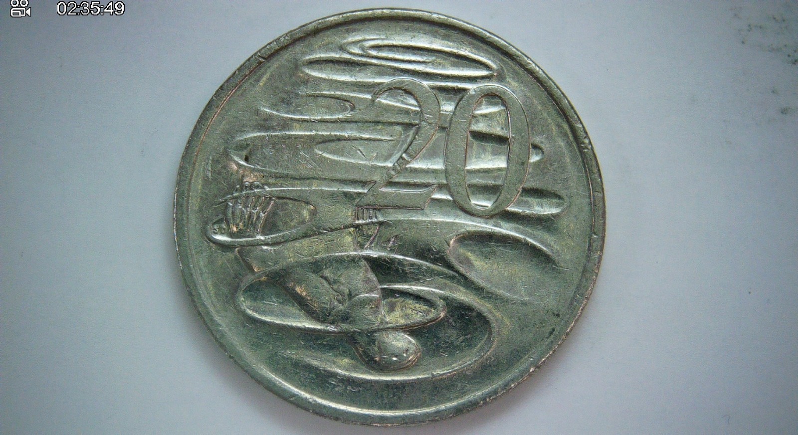 Australia 2008 20 Cents Australian 20 Cents (Platypus reverse) Coin