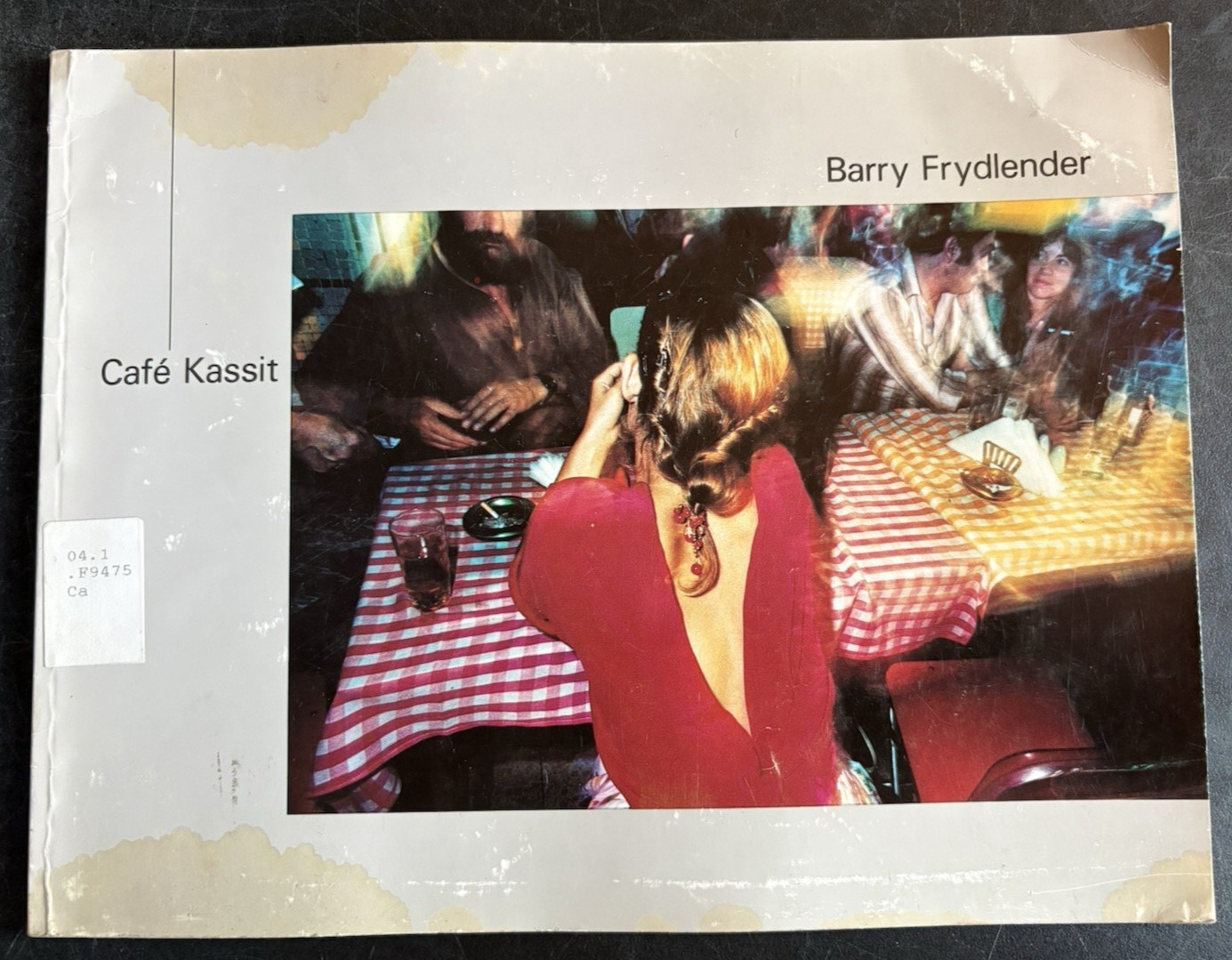 Barry Frydlender Cafe Kassit photography Israel 1995 Tel Aviv art catalogue