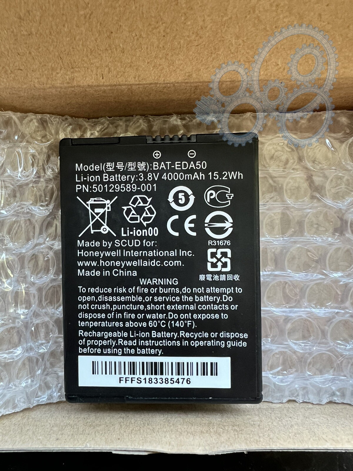 Battery For Honeywell EDA50 EDA51 DA50HC EDA50-HB EDA50-HB-C BAT-EDA50US 4000mAh