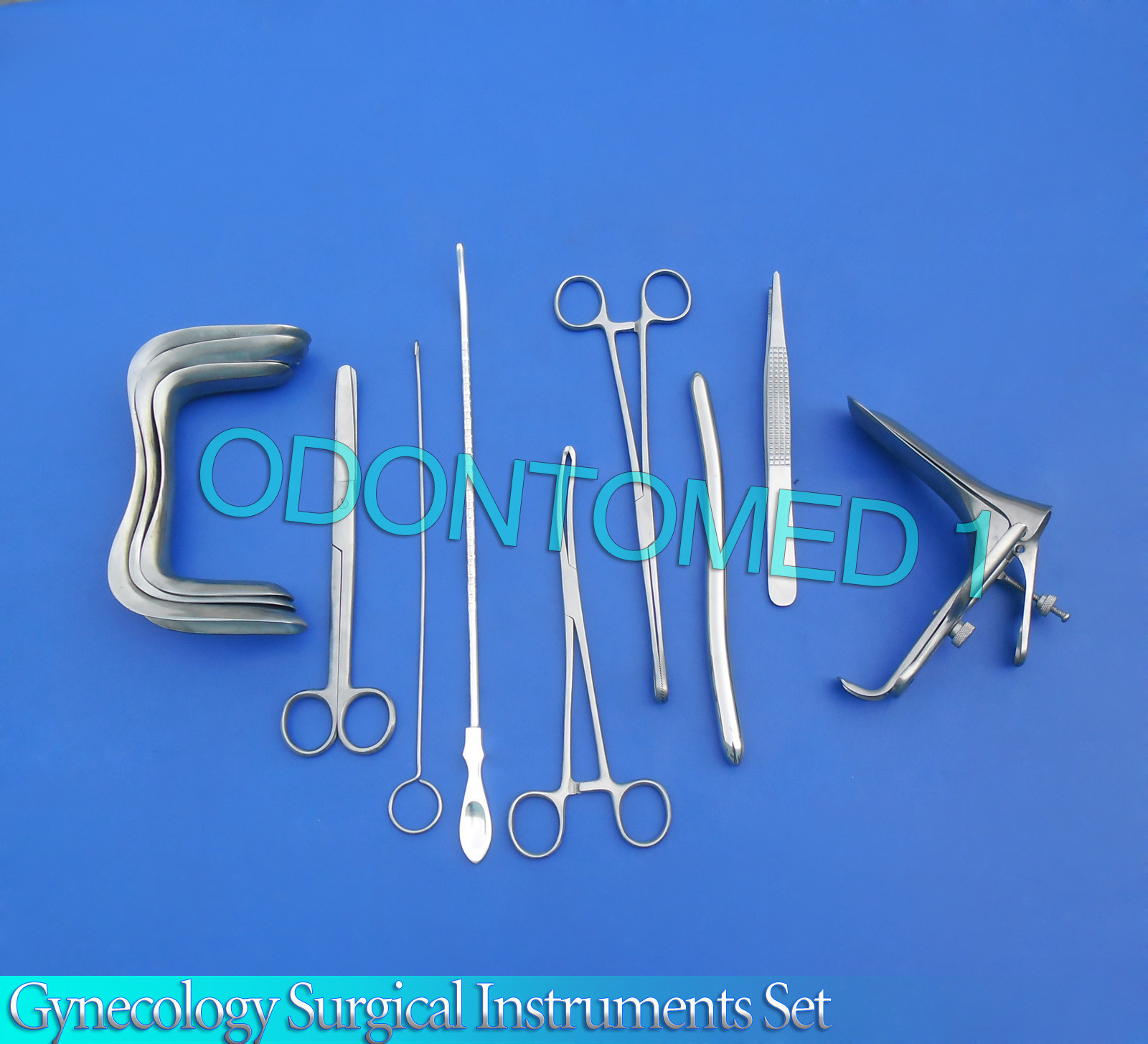 Gynecology Surgical Instruments Kit Forceps,Sims+Graves Speculum Large