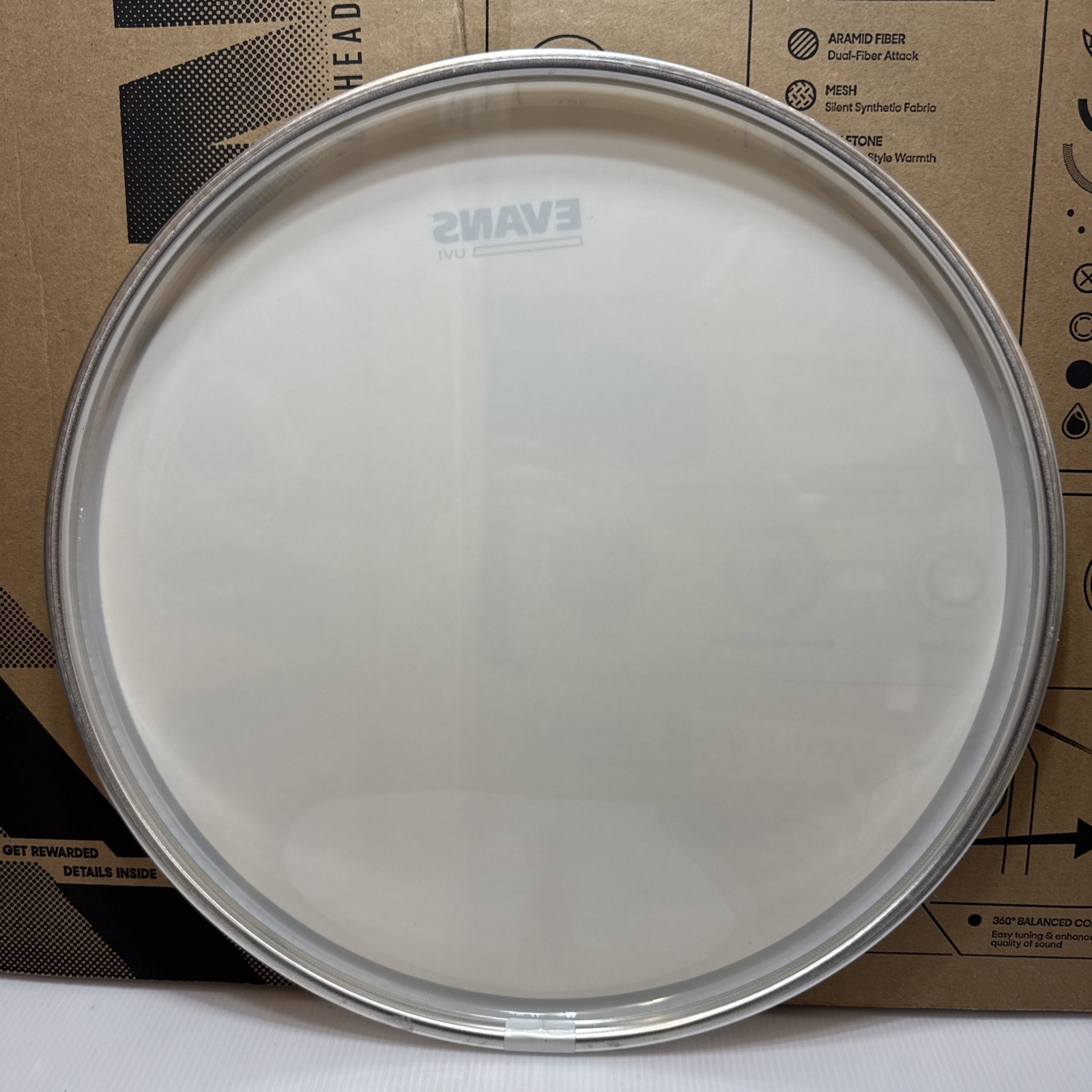 Evans UV1 Coated Bass Drumhead 16"