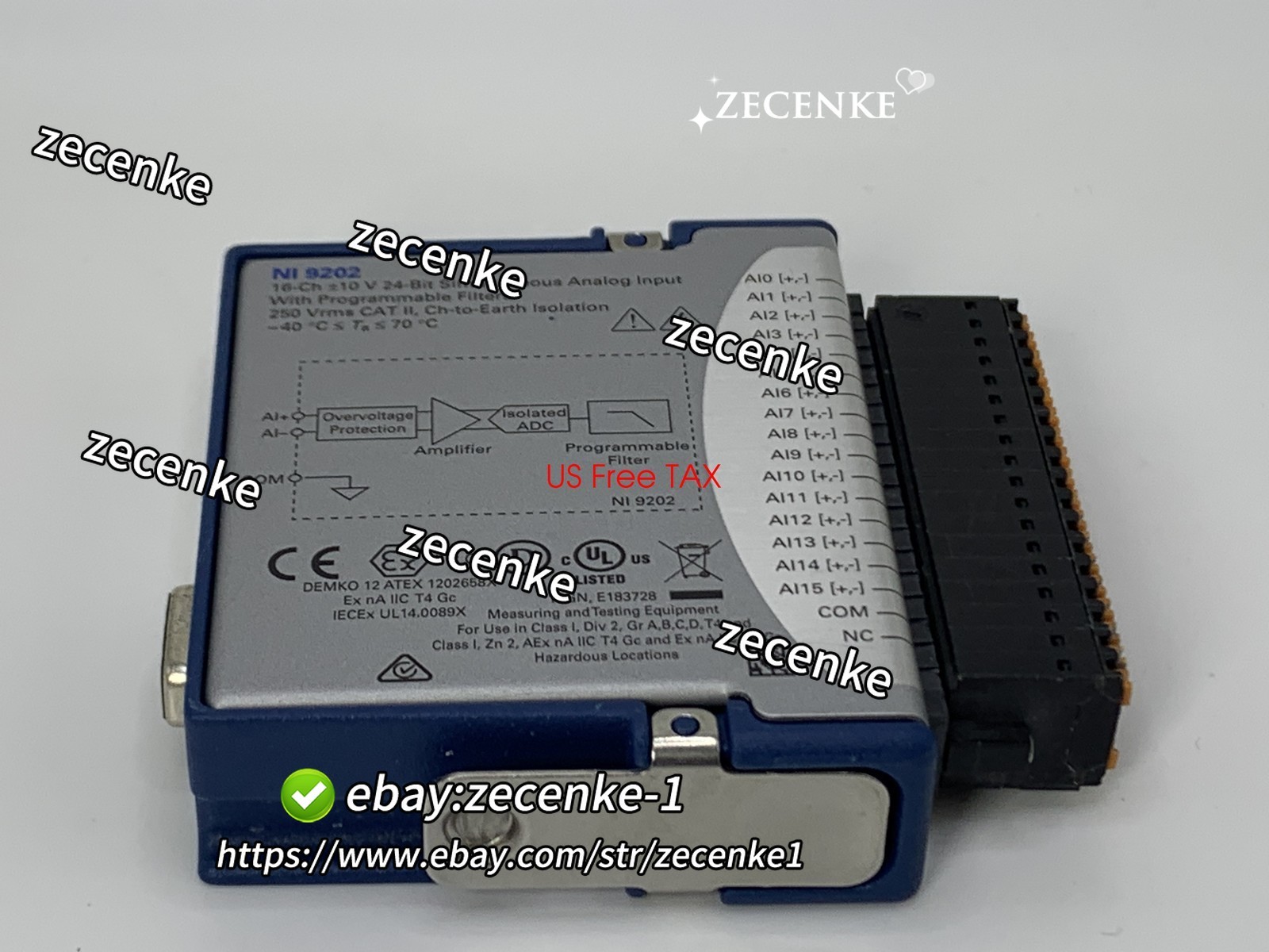 NI 9202 National Instruments NI-9202 784400-01 FedEx Fast Delivery Test passed
