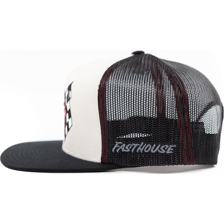Fasthouse Champion Choice Hat - White/Black 600084-10-00