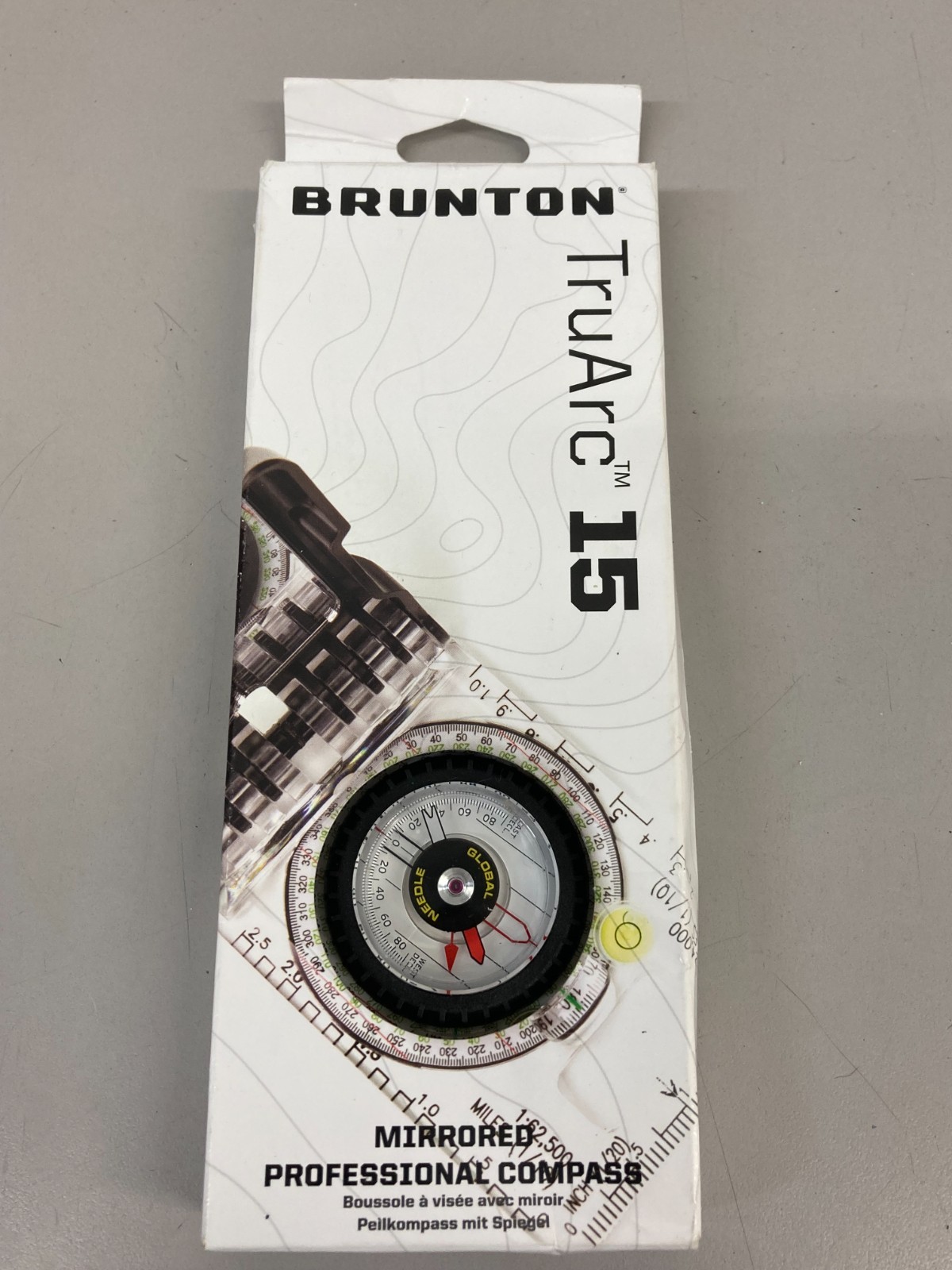 Brunton TruArc 15 Mirrored Professional Compass - NEW