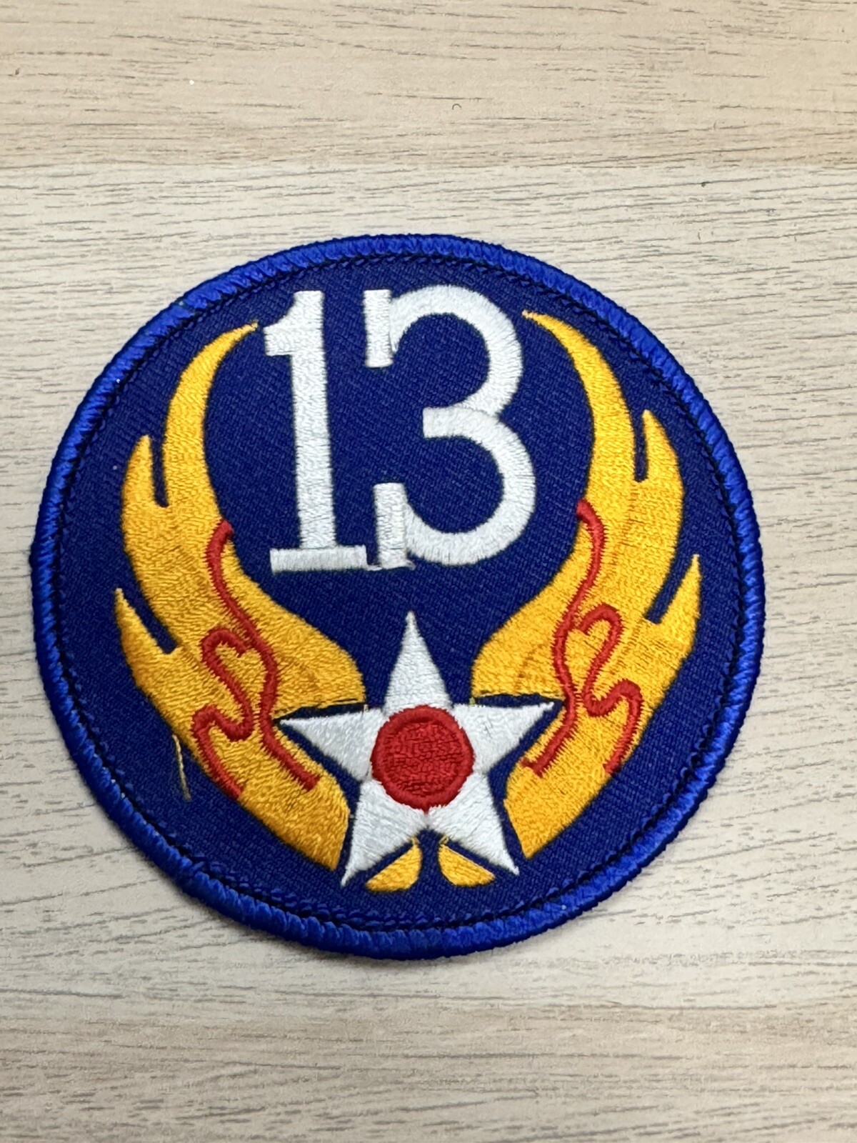 USAF 13th Air Force Sew On / Iron On Patch