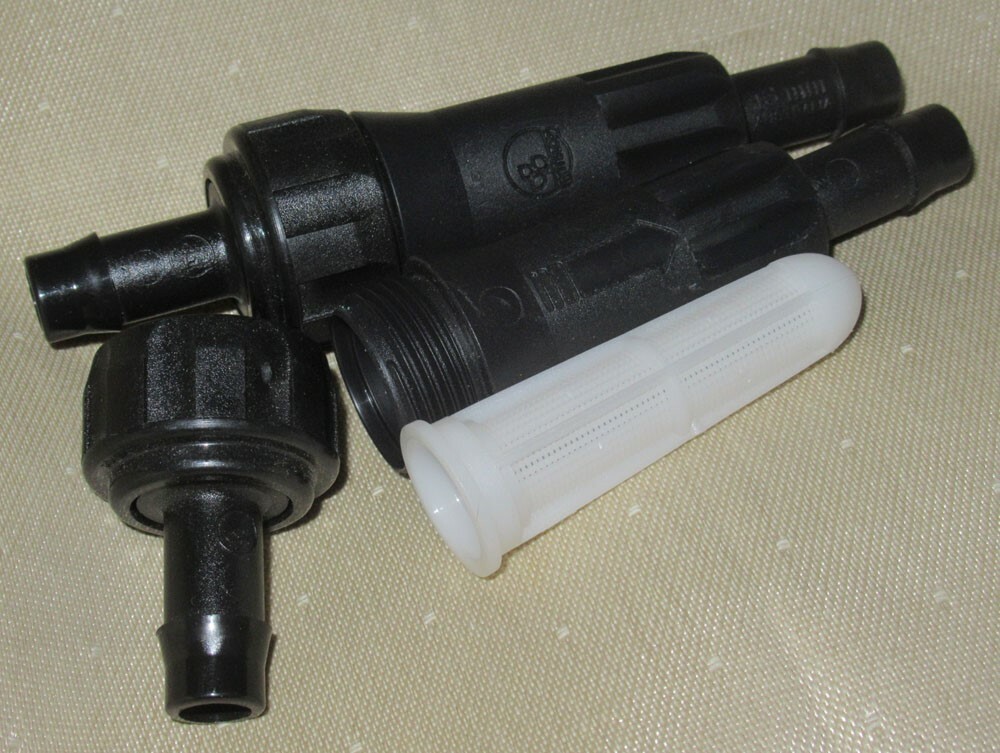 Lot of 2 Antelco Water Irrigation Barbed In-Line Filter 13mm