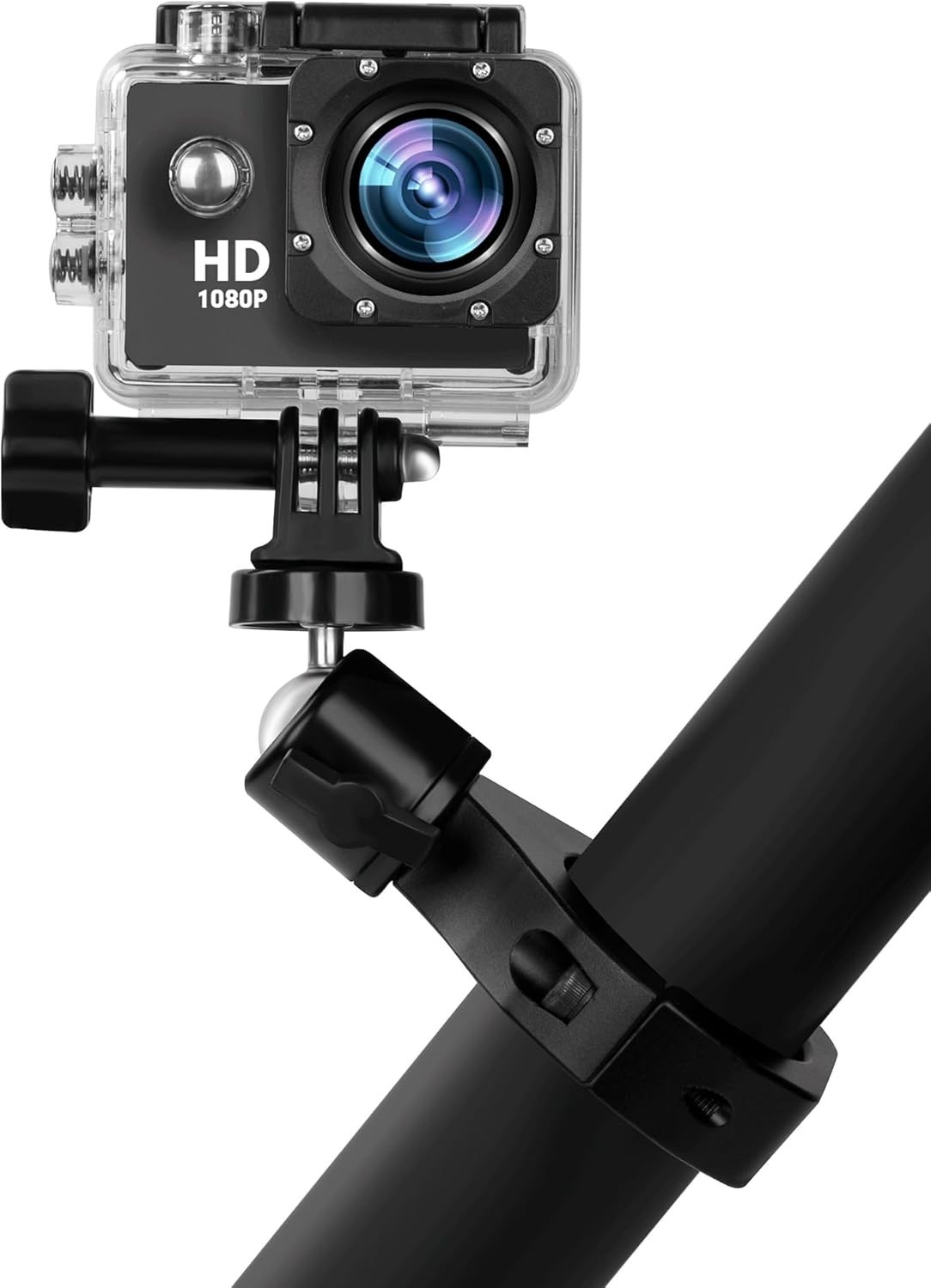 UTV Camera Mount for GoPro & More 360° Rotation Aluminum Brackets Fits 1.75"-2"