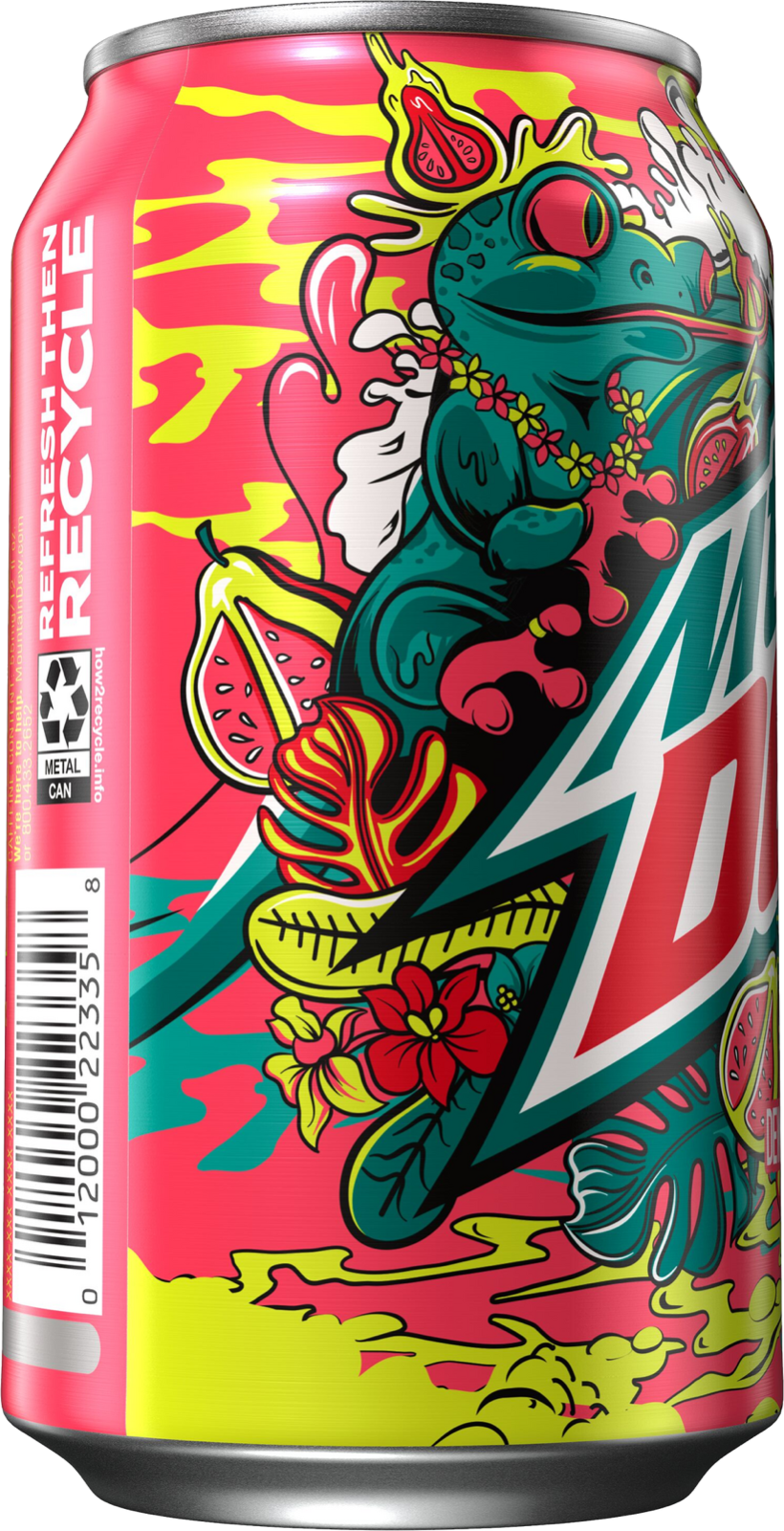Mountain🗻Dew® just released Limited Time🌊 Baja🌴Caribbean🏝Splash™ 12oz.can