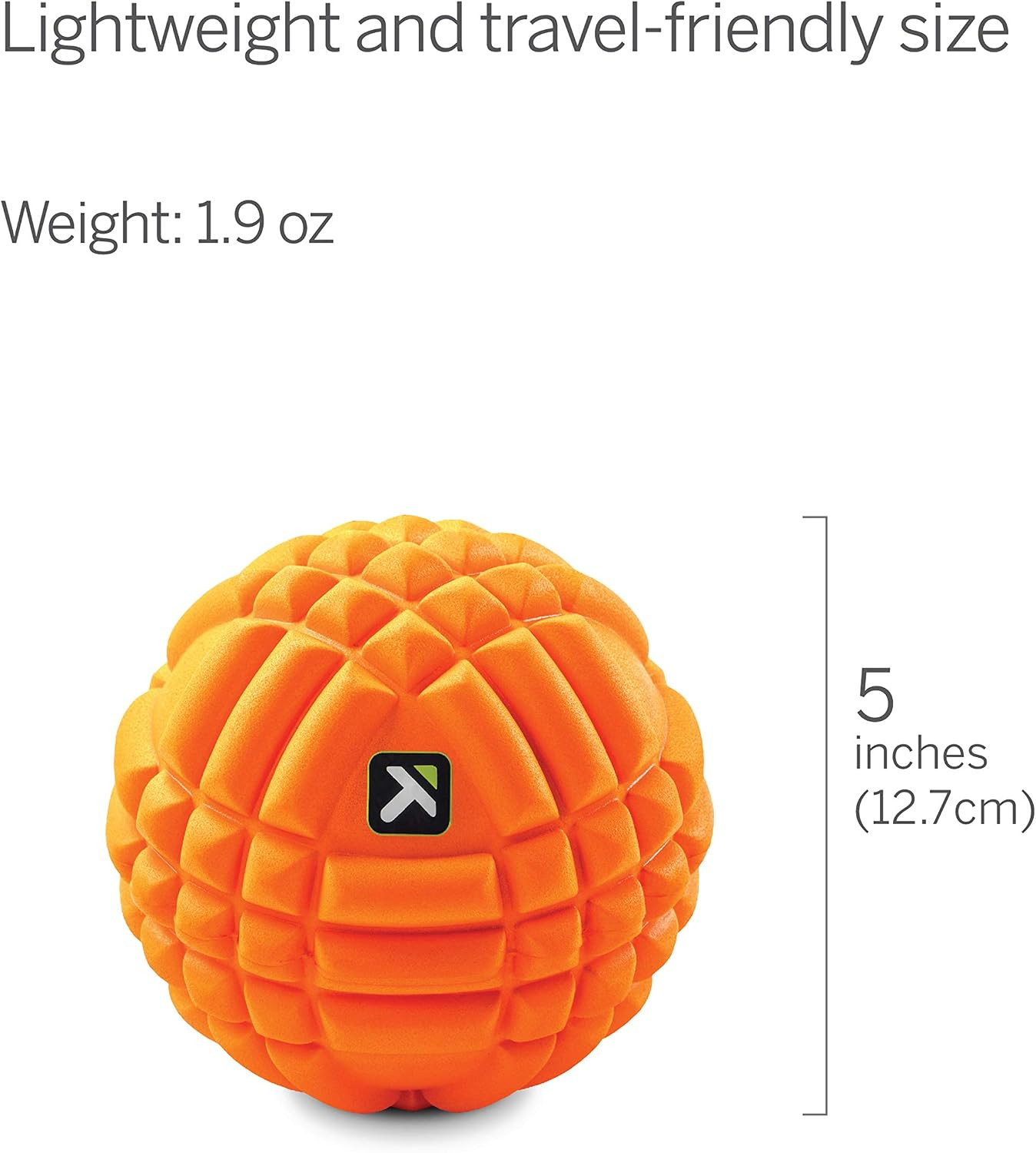 Trigger Point Performance GRID Ball Foam Massage Ball (5-Inch) , Orange