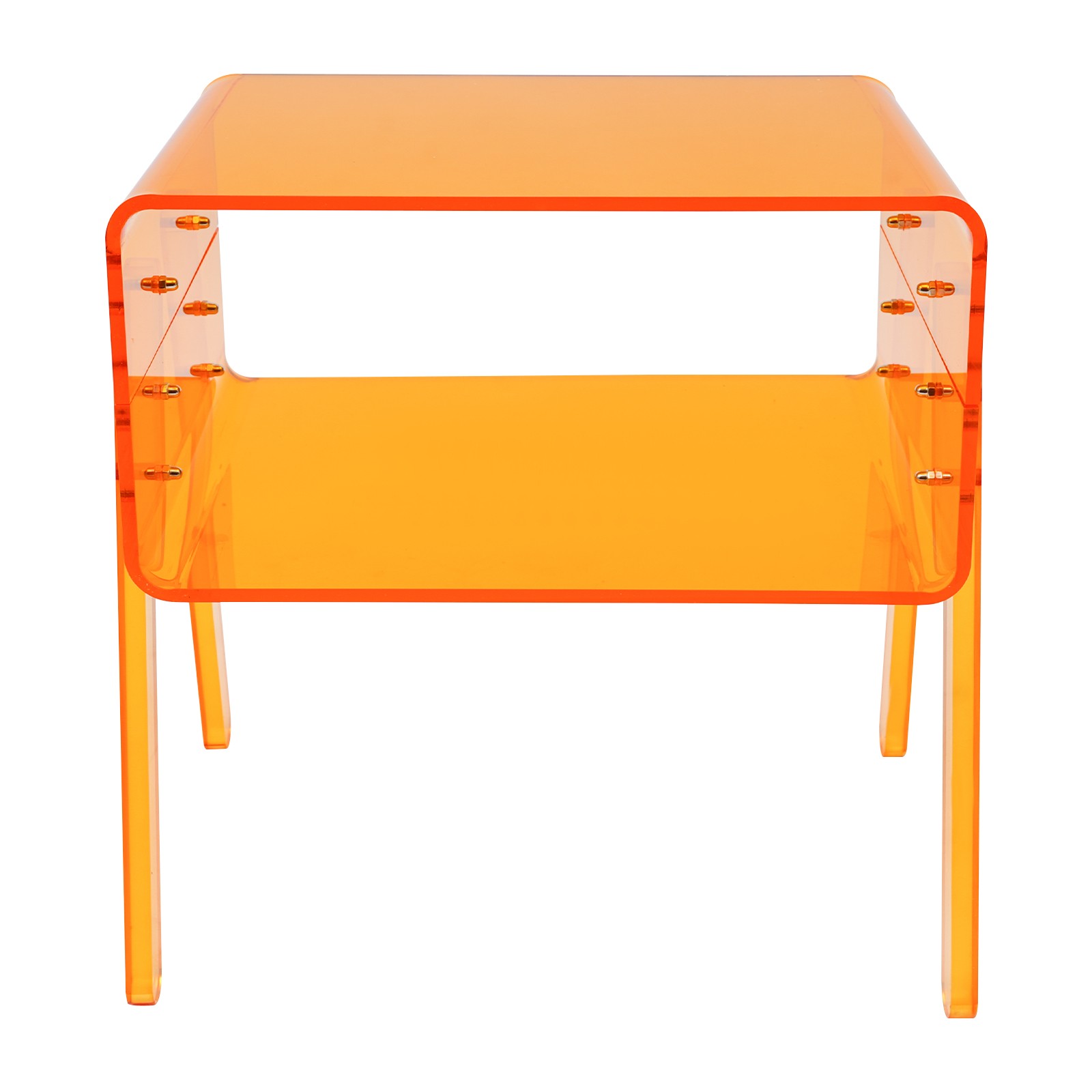 Acrylic Storage Rack Mobile Storage Cart Storage Rack for Kitchen Bathroom