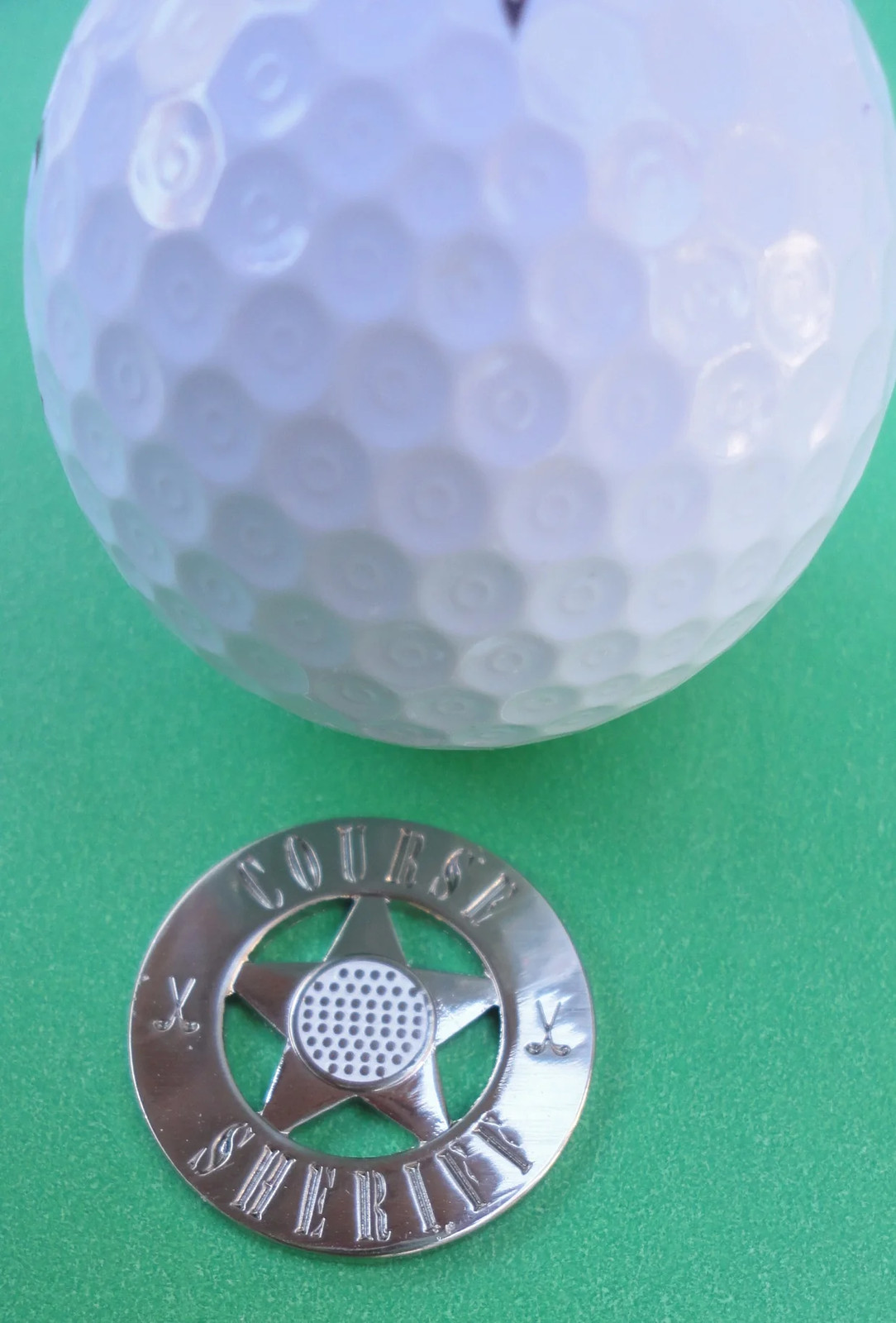Course Sheriff Ball Marker