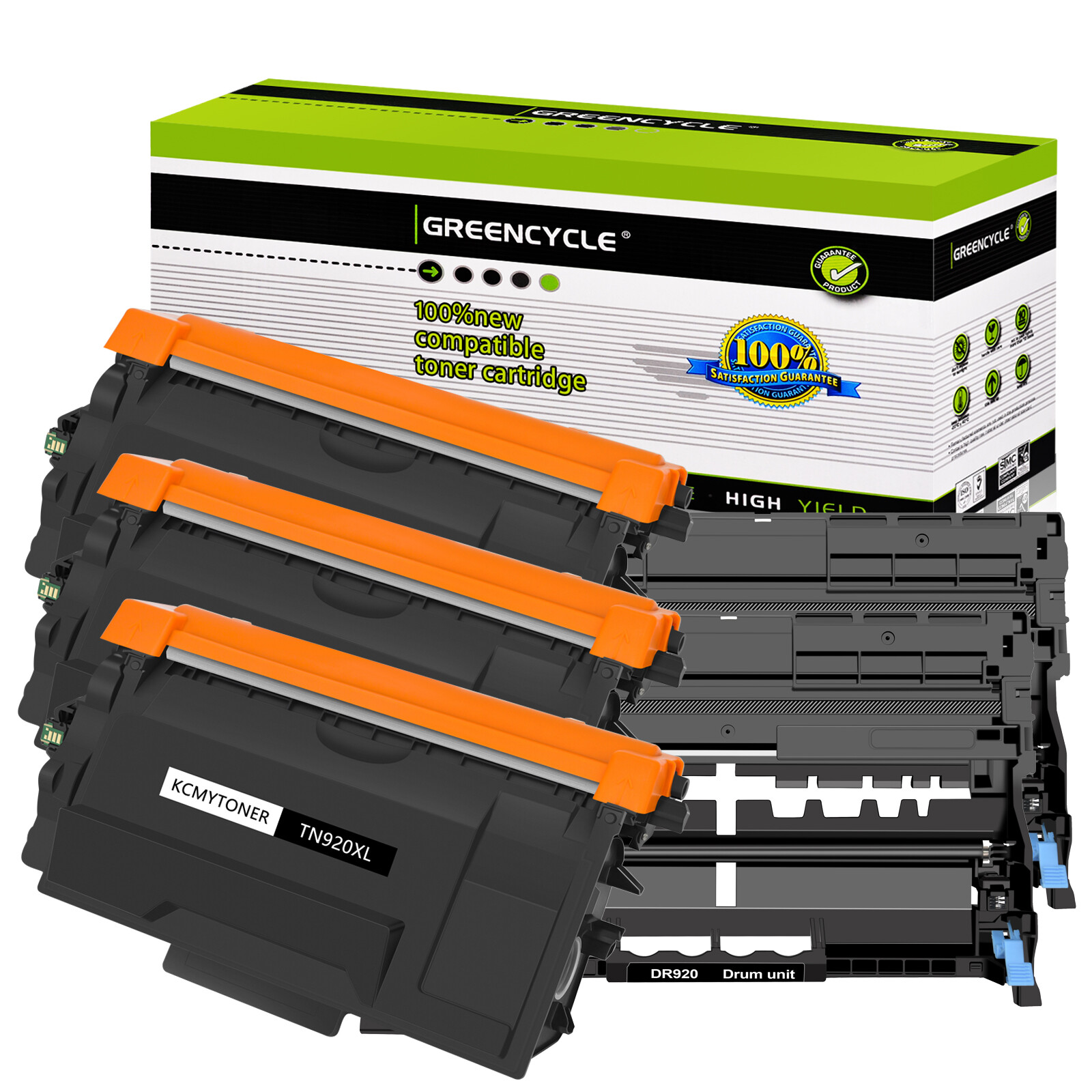 TN920XL Toner Compatible for Brother DR920 MFC-L5710DN L5710DW HL-L5215DW LOT