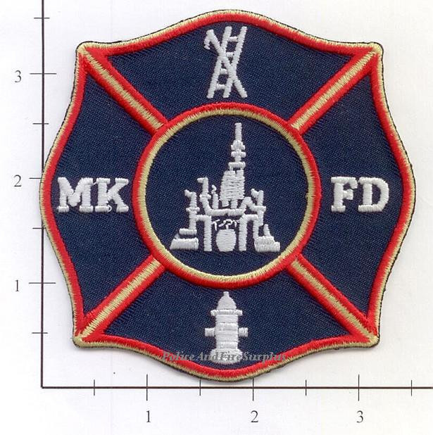 Florida - Walt Disney Magic Kingdom FL Fire Patch
