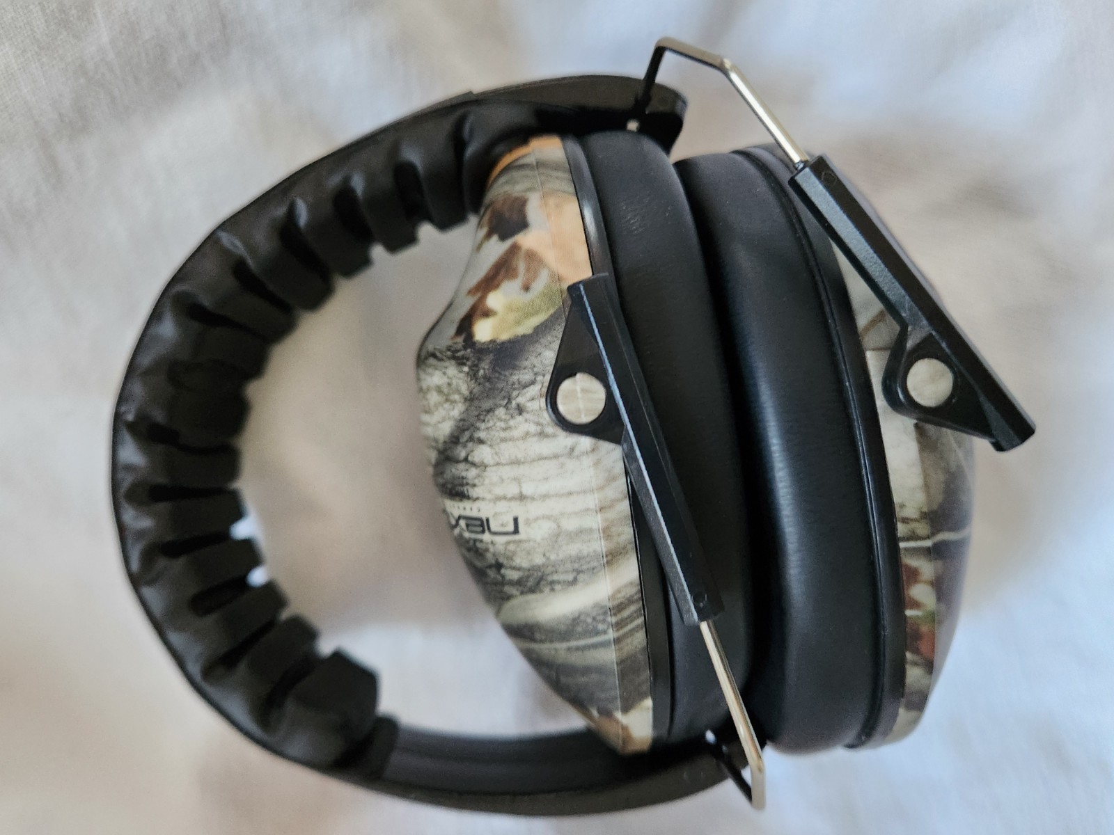 Walkers Pro Low Profile Lightweight Folding Earmuff 22 dB Mossy Oak