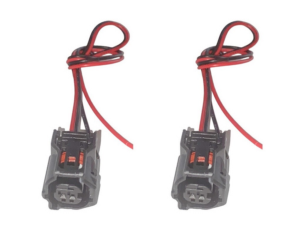2 x ABS Wheel Speed Sensor Connector Front- L/R Fits Toyota Sienna 2.7L 3.5L