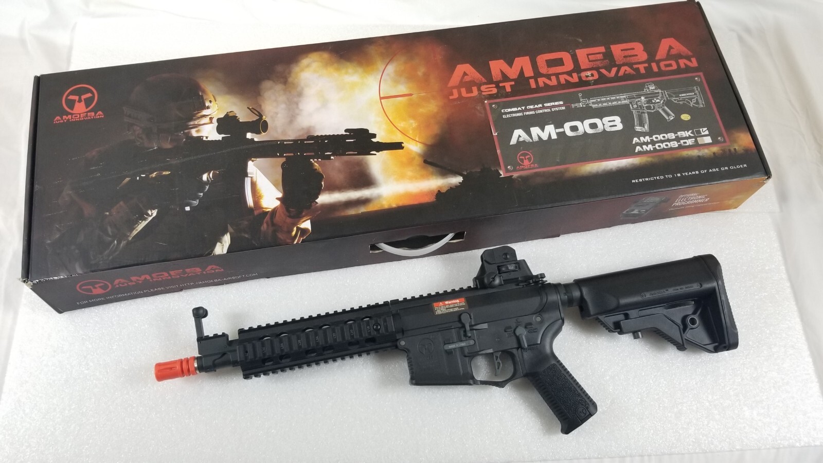 Ares Amoeba AM008 Airsoft AEG Replica Excellent Condition