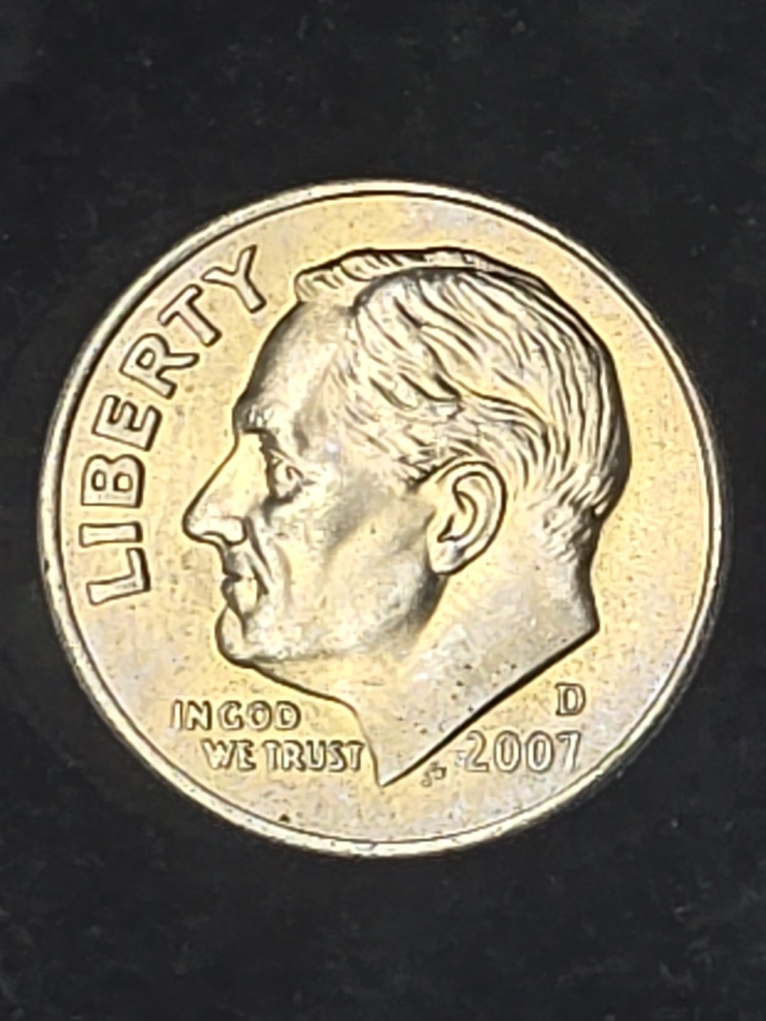 2007 D Roosevelt Dime Circulated