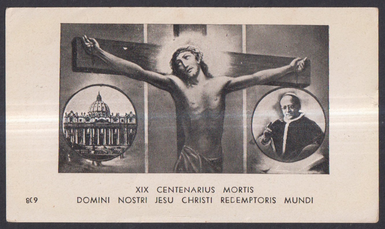 Holy card antique de Jesus santino image pieuses estampa