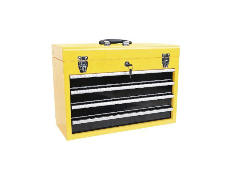 CT1475 4 draw plus top tray tool box with lock