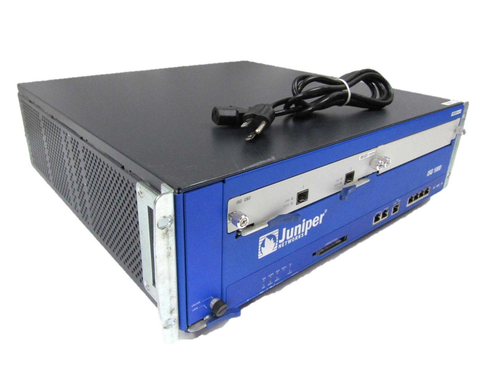Juniper NS-ISG-1000 Integrated Security Gateway | 1x NS-ISG-SX2 Mini GBIC-SX