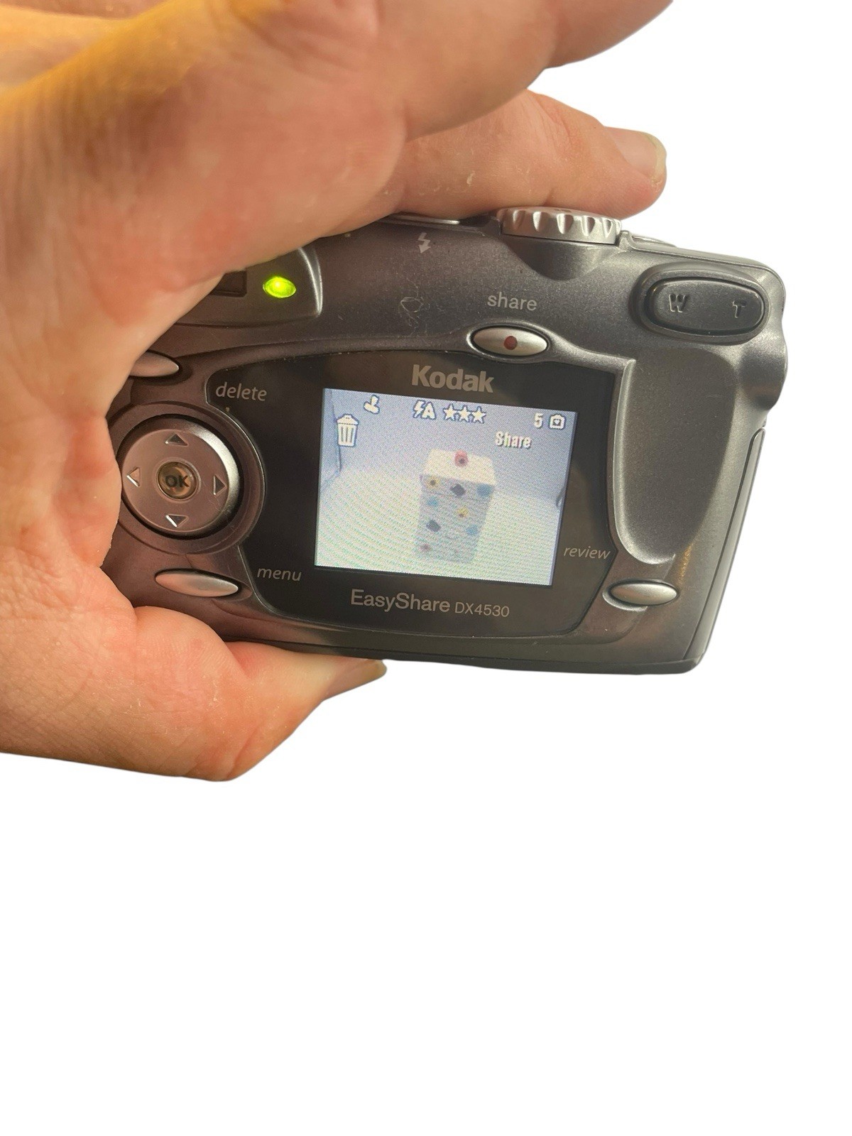 Kodak Digital Camera EasyShare DX4530 5.0MP Silver Tested