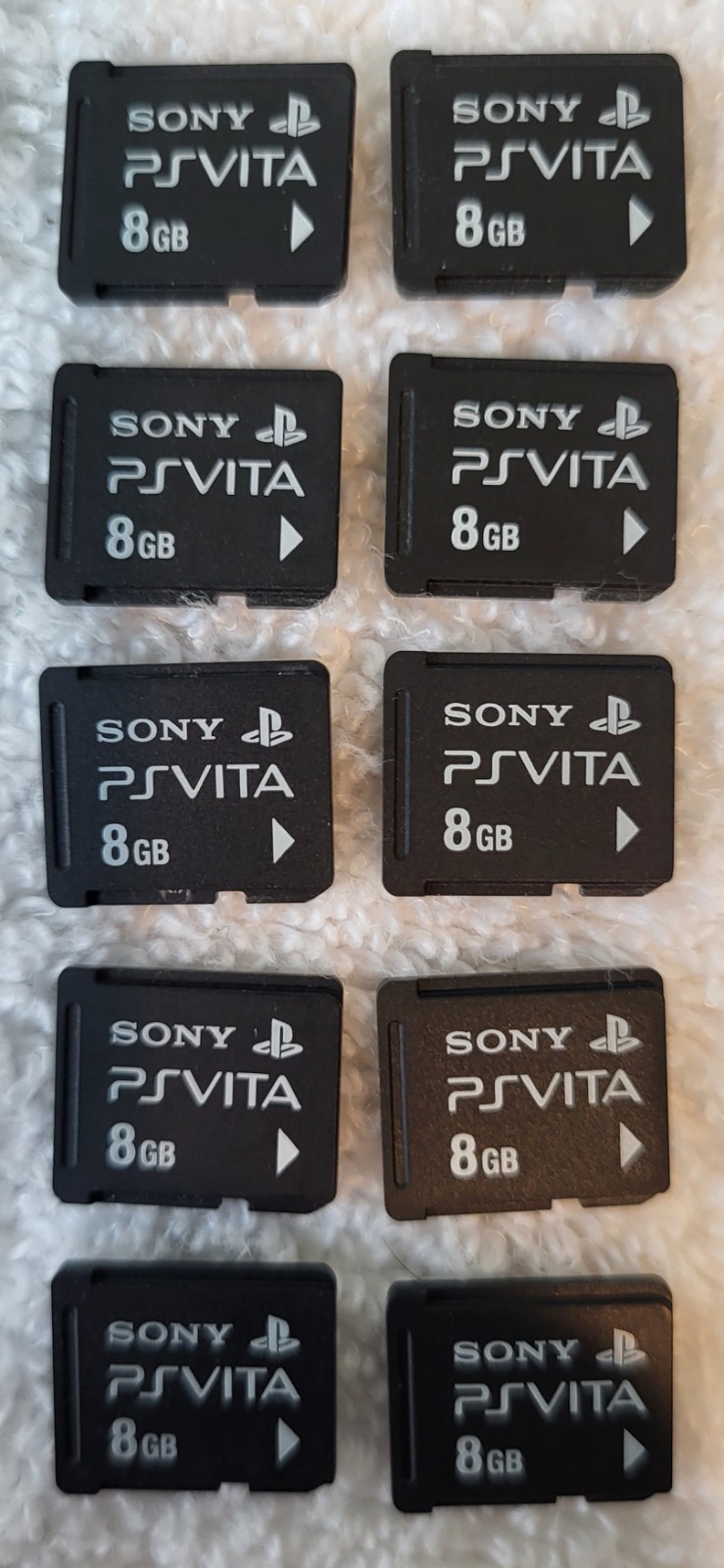 Lot of 10 OEM Sony PlayStation Vita 8GB Memory Card PSVita Tested, Working