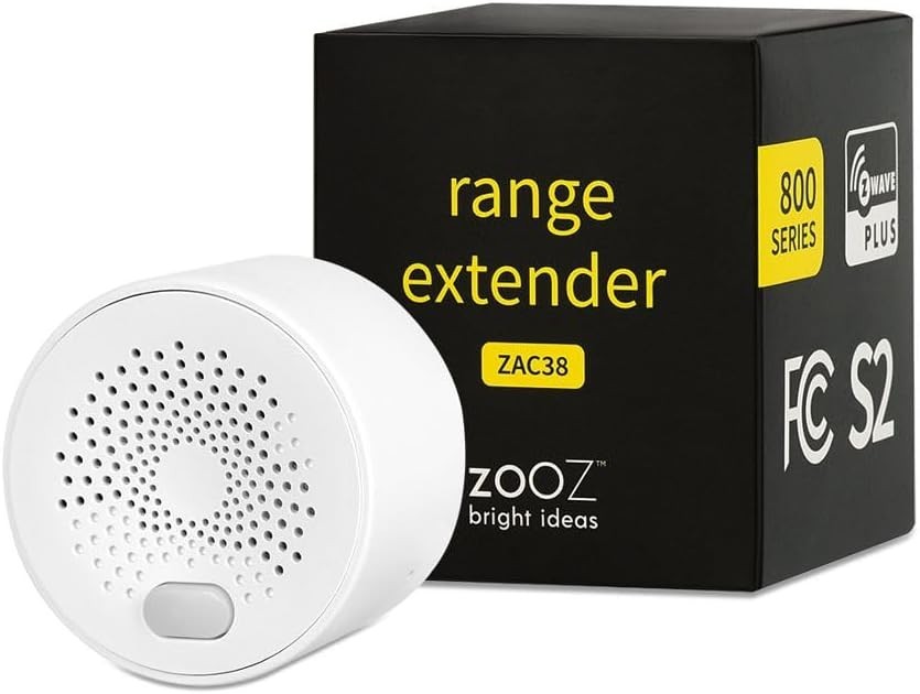 NEW zooZ 800 Series Z-Wave Plus Range Extender and Signal Repeater ZAC38