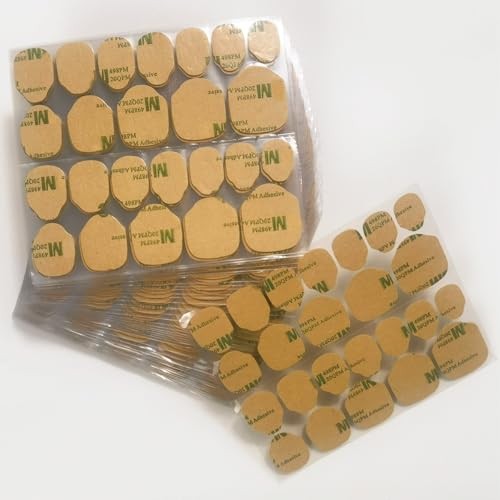 Nail Adhesive Tabs Transparent Double Side Nail Sticky Tabs, 1200PCS Press On