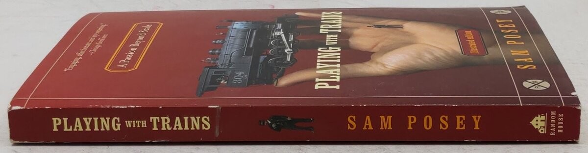 A Passion Beyond Scale: Playing With Trains Paperback Book By Sam Posey